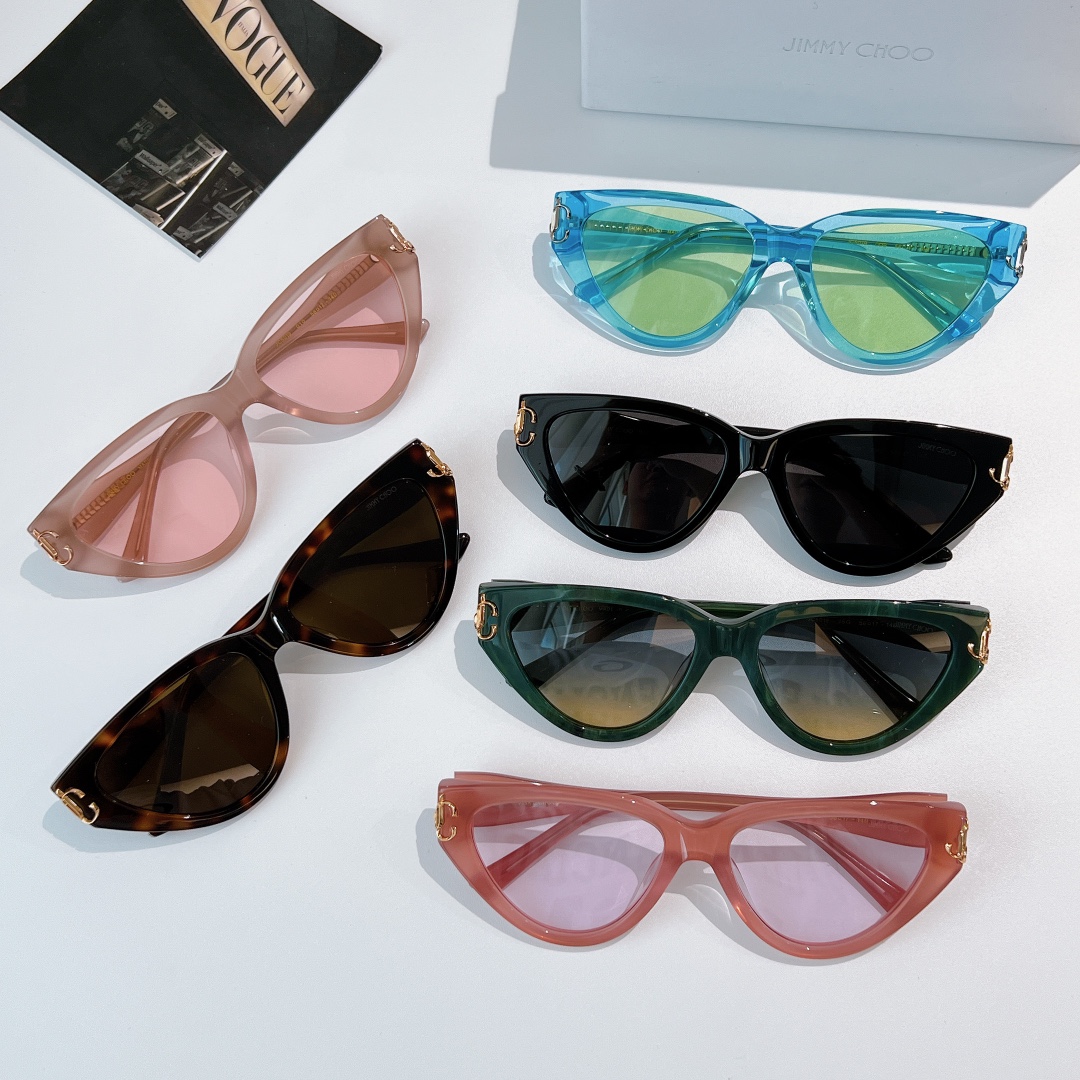 JIMMY CHO*MODEL：JC5019SIZE：56口17-140🔝🔝