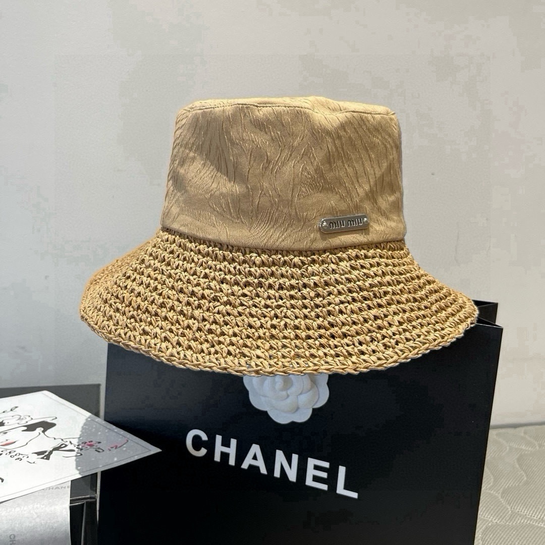 NO:364971,Miumiu Miu new fisherman hat, knitted spliced ​​gold wire fabric, head circumference 57cm hat Fisherman hat Baseball hat Knit hat, hat, miumiu, espadrilles, hatsmiumiu缪缪新款渔夫帽,编织拼接金丝面料,头围57cm 帽子渔夫帽棒球帽针织帽,帽子,miumiu,espadrilles,hats,hat