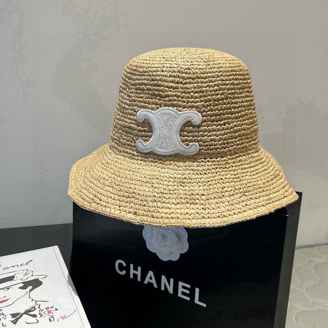 NO:364975,Celine Celine Rafi hat, foldable, head circumference 57cm hat, fisherman hat baseball hat knit hat, hat, celine, celine, espadrilles, hatsCeline赛琳拉菲草帽,可折叠,头围57cm帽子渔夫帽棒球帽针织帽,帽子,celine,celine,espadrilles,hats,hat
