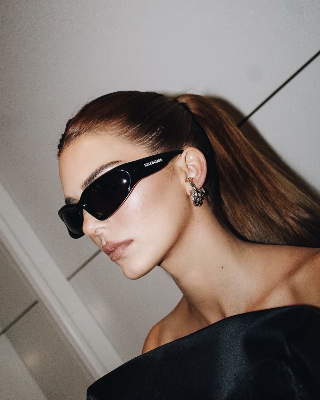 Gafas de sol BALENCIAG* ultraligeras y elegantes con sensación futurista MOD：BB0157S