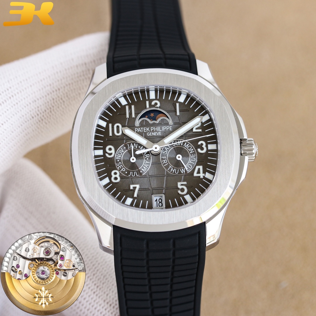 NO:340604,White Gold 3k Patek Philippe Aquanaut Series 5261R-001 new watch ** 