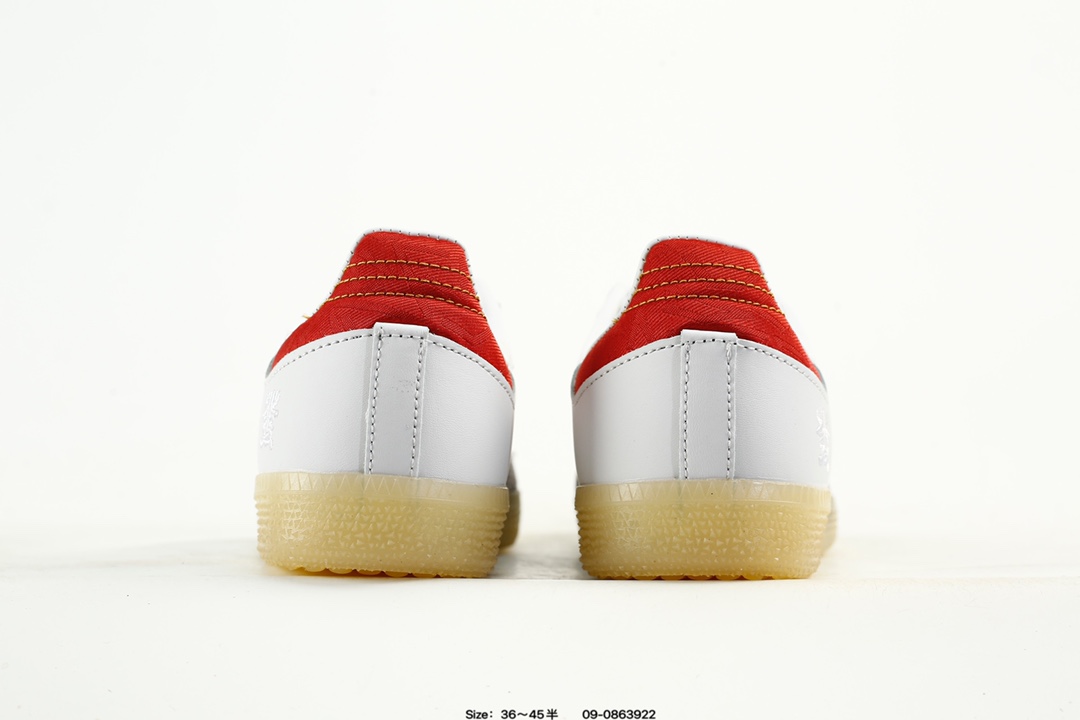 💰110
Adidas Original Samba OG 复古经典轻便板鞋
这款桑巴鞋展示了高质量的工艺 带有装饰的超锁缝制和无缝的手感 柔软、柔软的皮革造型和标志性的3条纹完成了精致的外观 正规合身鞋带 鞋面上有绒面鞋垫 橡胶鞋底 享受正畸套筒软感 自50年代首次亮相以来就一直在赢得粉丝的青睐
货号:JR8841
尺码:36 36.5 37 38 38.5 39 40 40.5 41 42 42.5 43 44 45
编码:09-863922