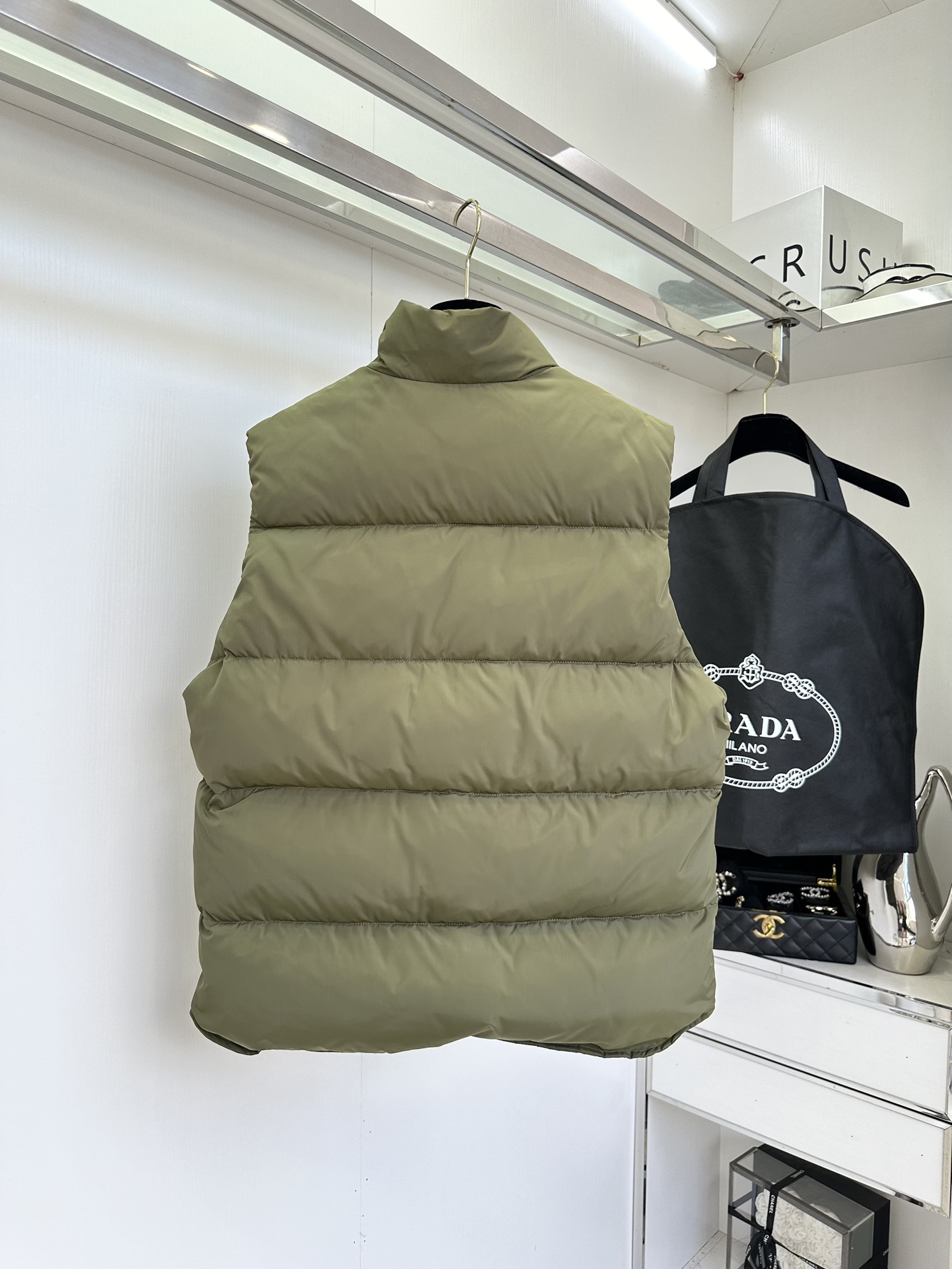 25 F Padded Vest for Women Stand Collar Sleeveless White Goose Down 3 i1757302419 8298 1