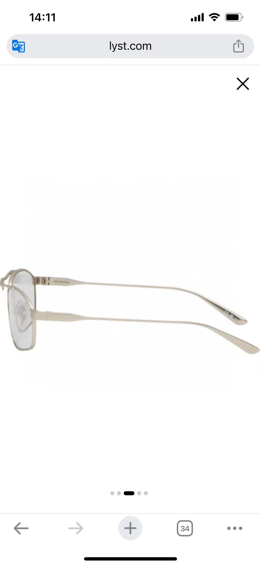 ‼️ 官网图 BALENCIAG*巴黎*世家⚜️⚜️⚜️MODEL：BB0416S ⚜️⚜️⚜️SIZE