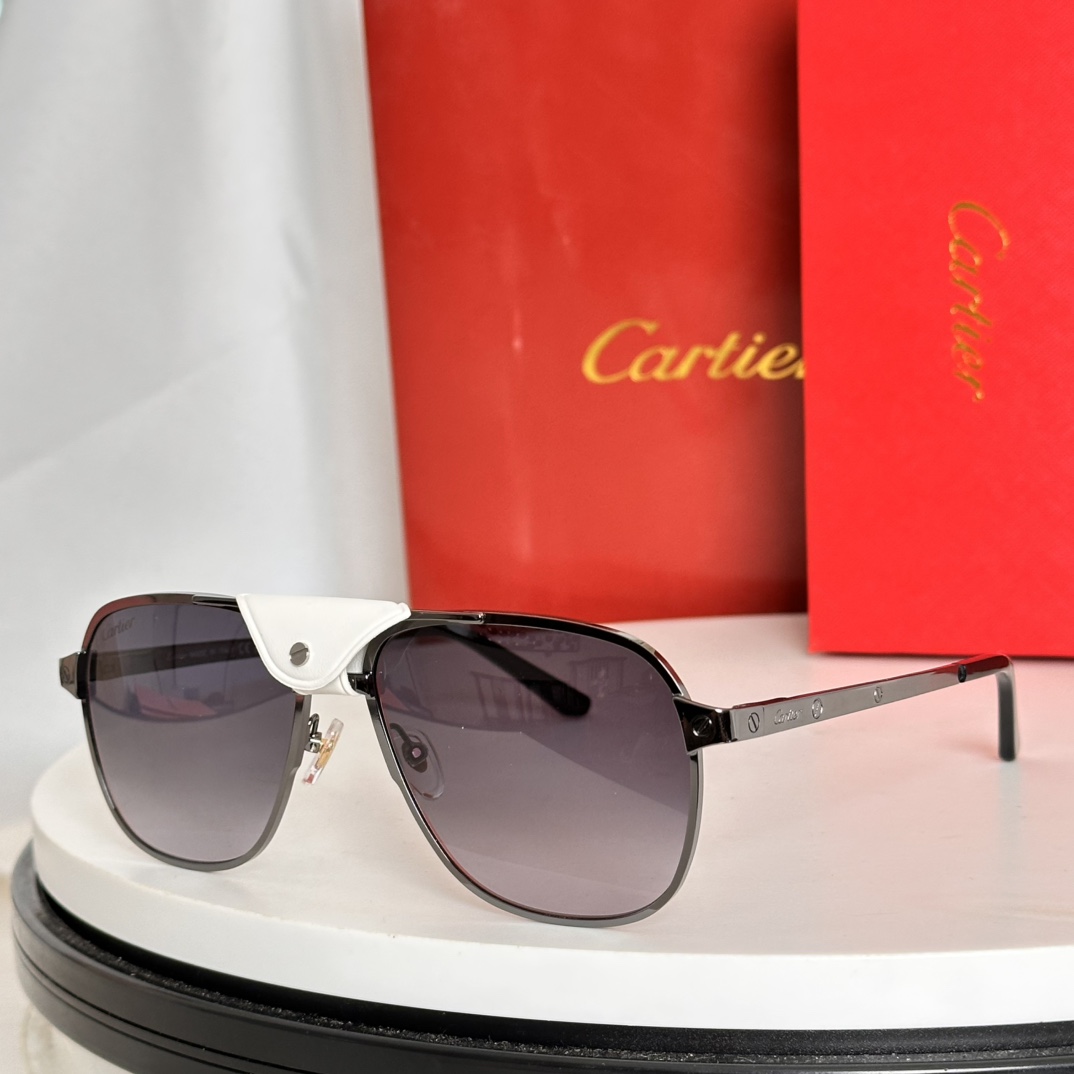 。‼️Cartie* 卡家 官网经典款 CT0165S Size：58口16-145 电镀工艺精湛大牌品