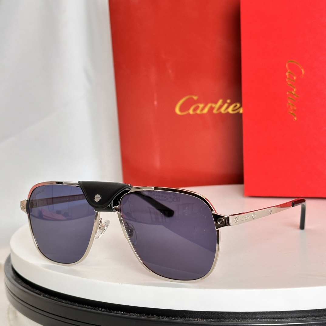 。‼️Cartie* 卡家 官网经典款 CT0165S Size：58口16-145 电镀工艺精湛大牌品