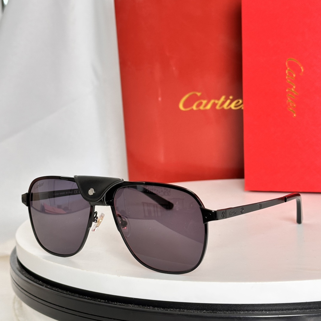。‼️Cartie* 卡家 官网经典款 CT0165S Size：58口16-145 电镀工艺精湛大牌品