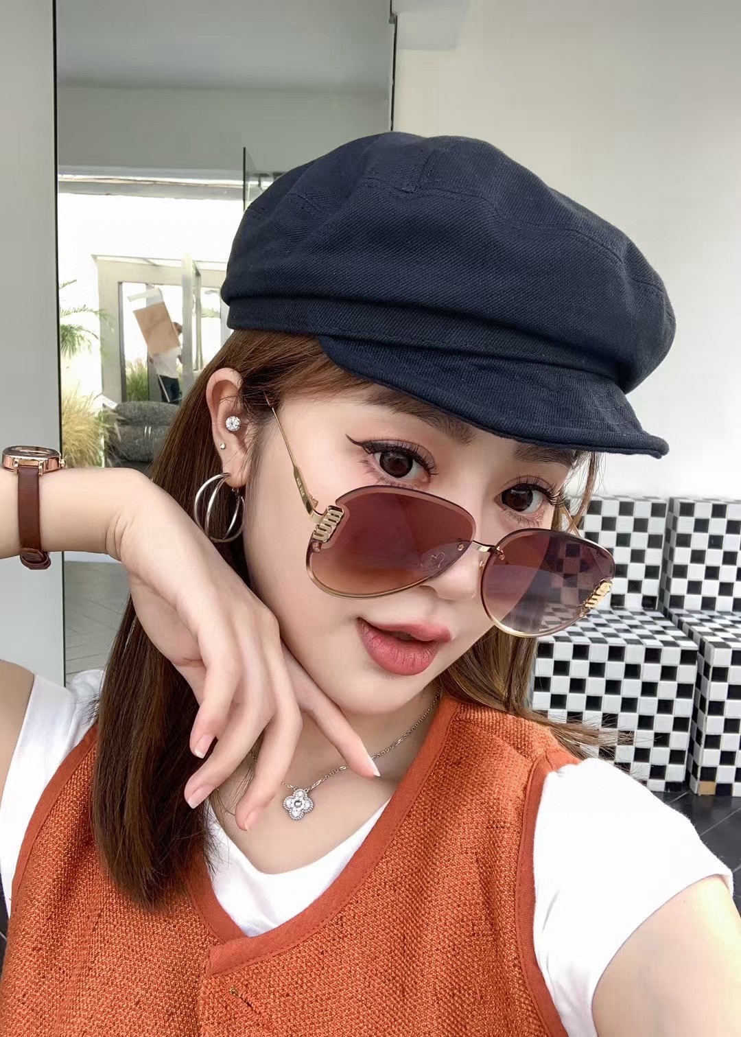 ‼️ 模特图 MIUMI*🎀🎀🎀MODEL：MU90AV🎀🎀🎀SIZE：61口12-145🎀🎀🎀