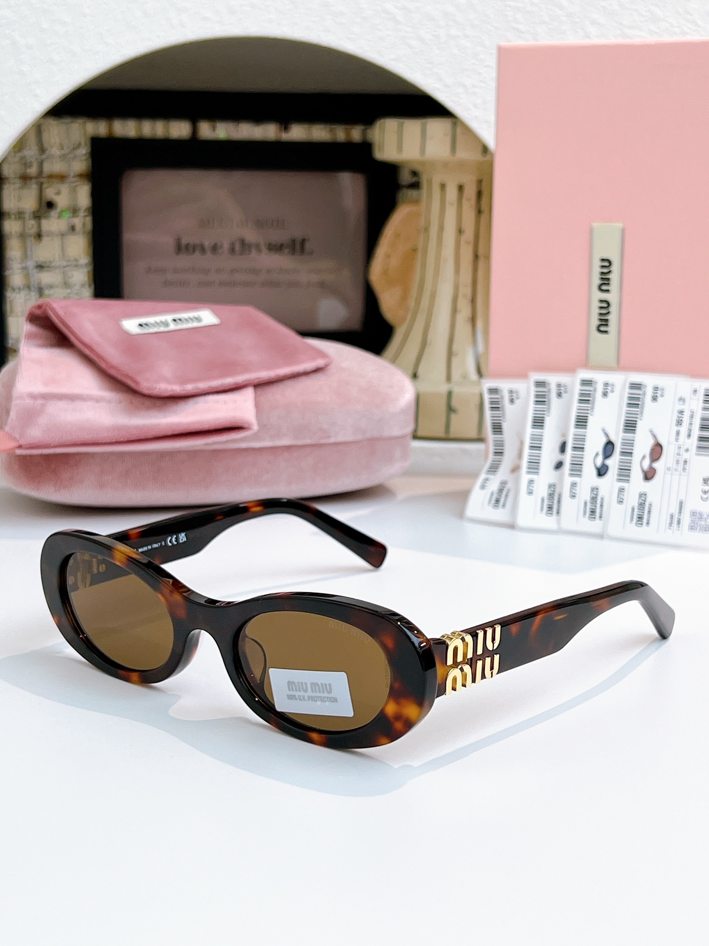 版本升级 原版细节𝗠𝗜𝗨𝗠𝗜𝗨 免代购版本 小脸必入凹造型绝美Mod：SMU06ZSSize：50口20