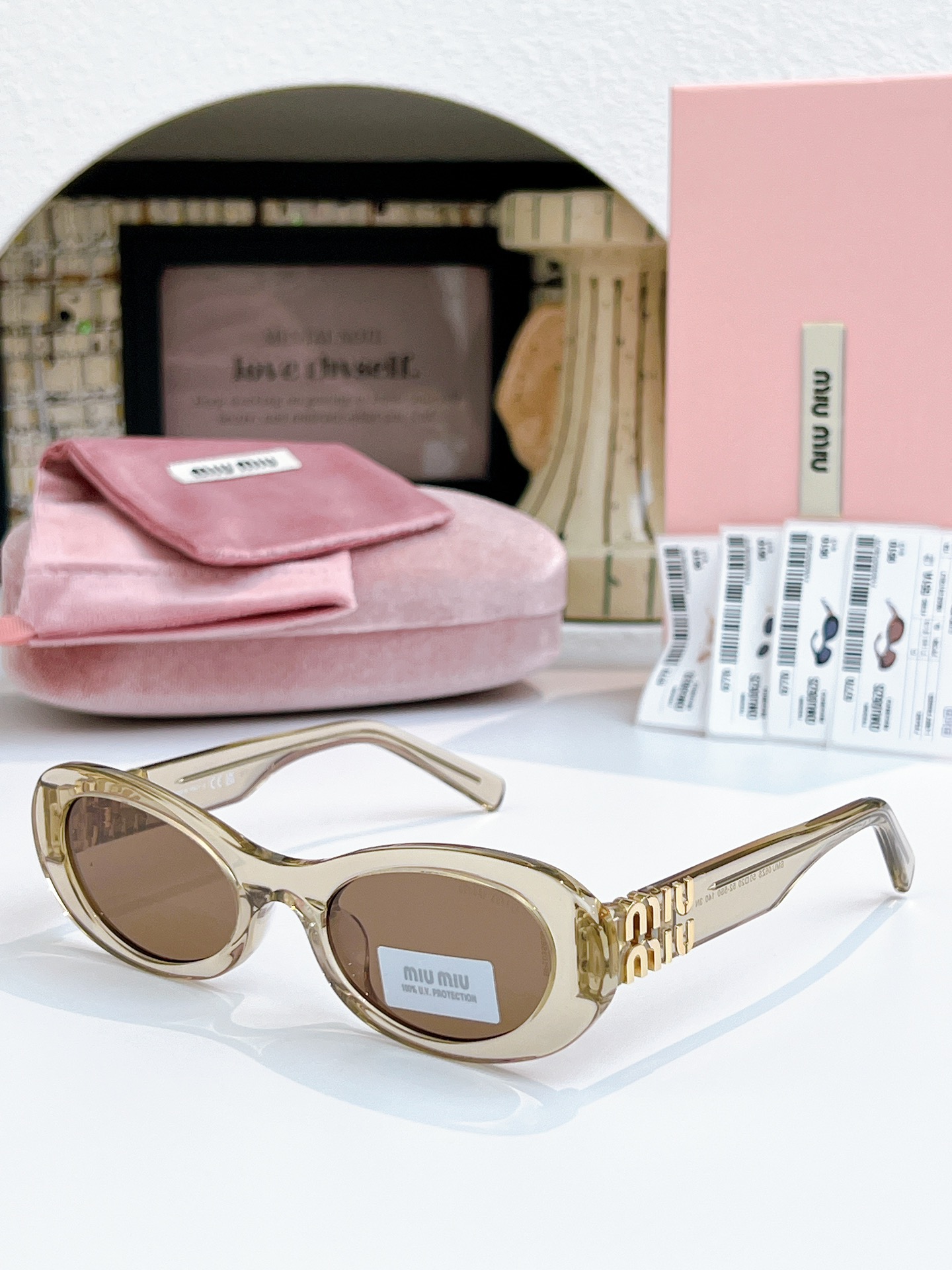 版本升级 原版细节𝗠𝗜𝗨𝗠𝗜𝗨 免代购版本 小脸必入凹造型绝美Mod：SMU06ZSSize：50口20