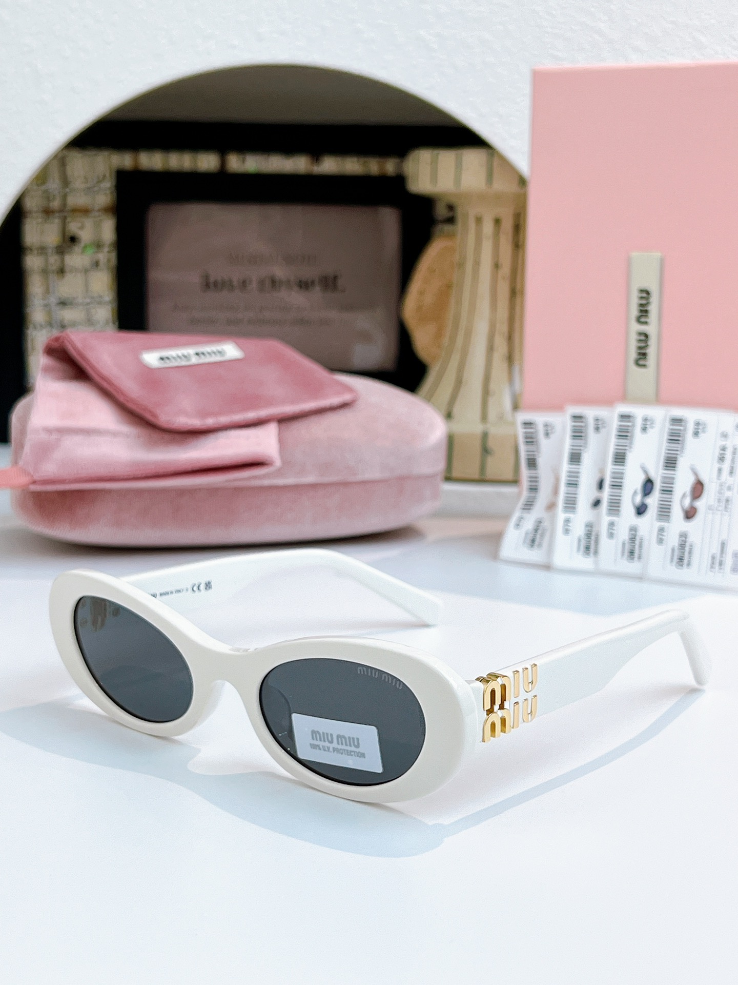 NO:375612,Version upgrade Original details Free purchase version Small face must be indented and beautiful in shape ModSMU06ZS Size50 20- Glasses sunglasses, glasses19860909版本升级 原版细节 免代购版本 小脸必入凹造型绝美 ModSMU06ZS Size50口20- 眼镜墨镜太阳镜,眼镜,glasses