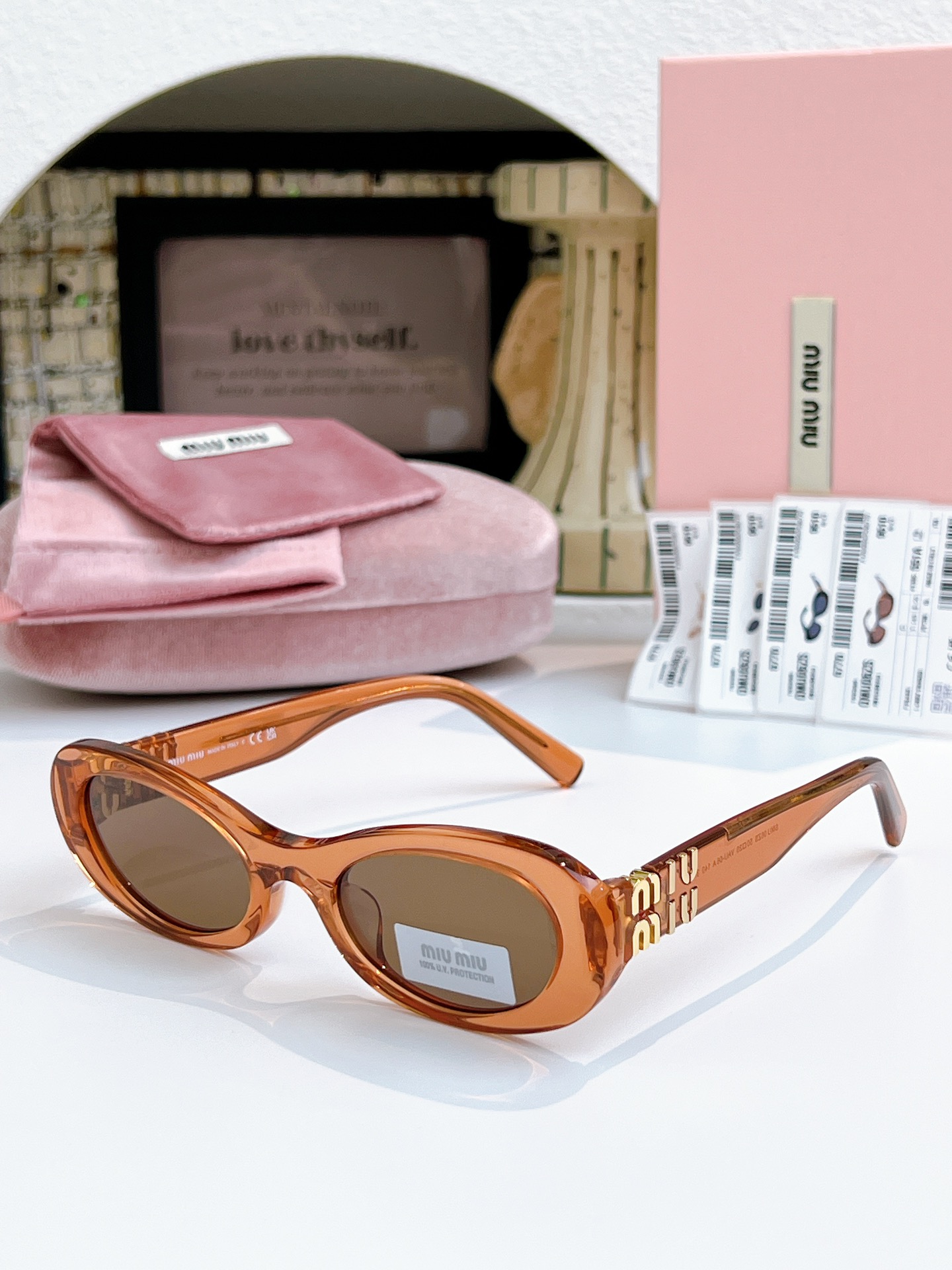 版本升级 原版细节𝗠𝗜𝗨𝗠𝗜𝗨 免代购版本 小脸必入凹造型绝美Mod：SMU06ZSSize：50口20