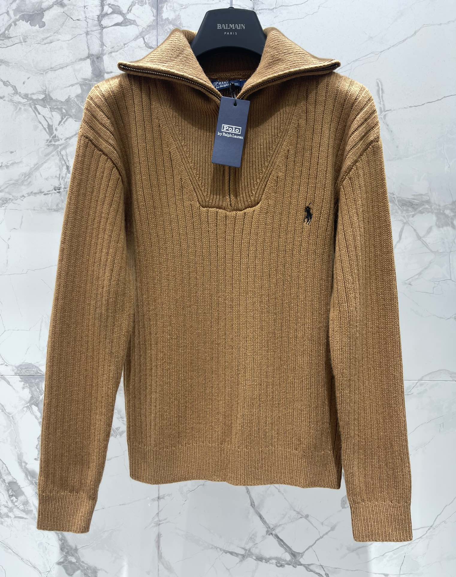 Polo * 拉夫劳伦秋季罗纹针织衫秋天第一件心动单品必须安利给你们👇🏻Polo和拉夫劳伦联名的这款罗纹