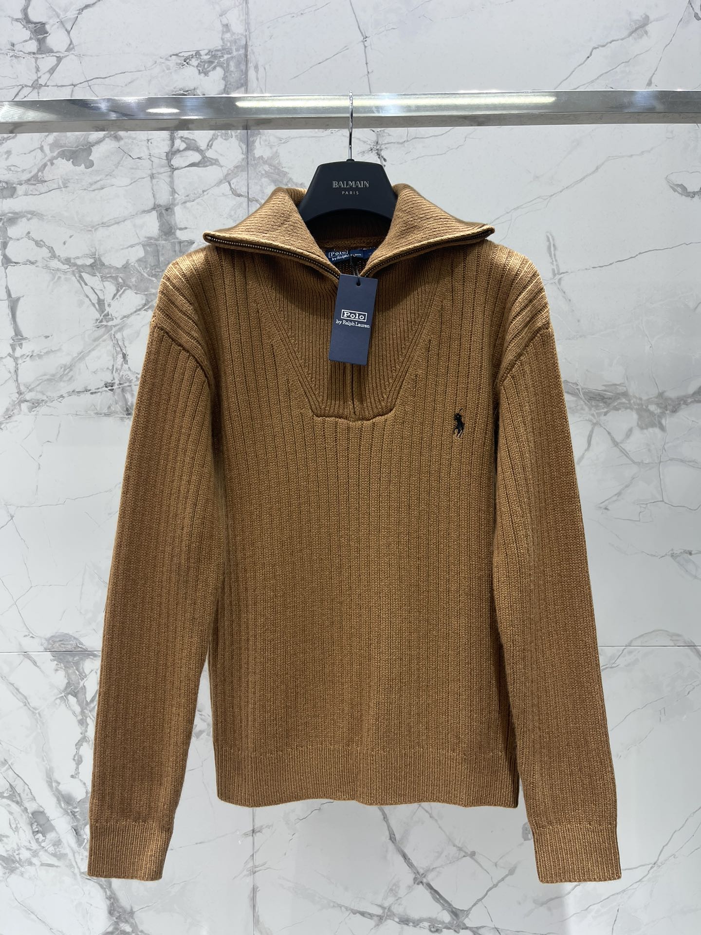 Polo * 拉夫劳伦秋季罗纹针织衫秋天第一件心动单品必须安利给你们👇🏻Polo和拉夫劳伦联名的这款罗纹