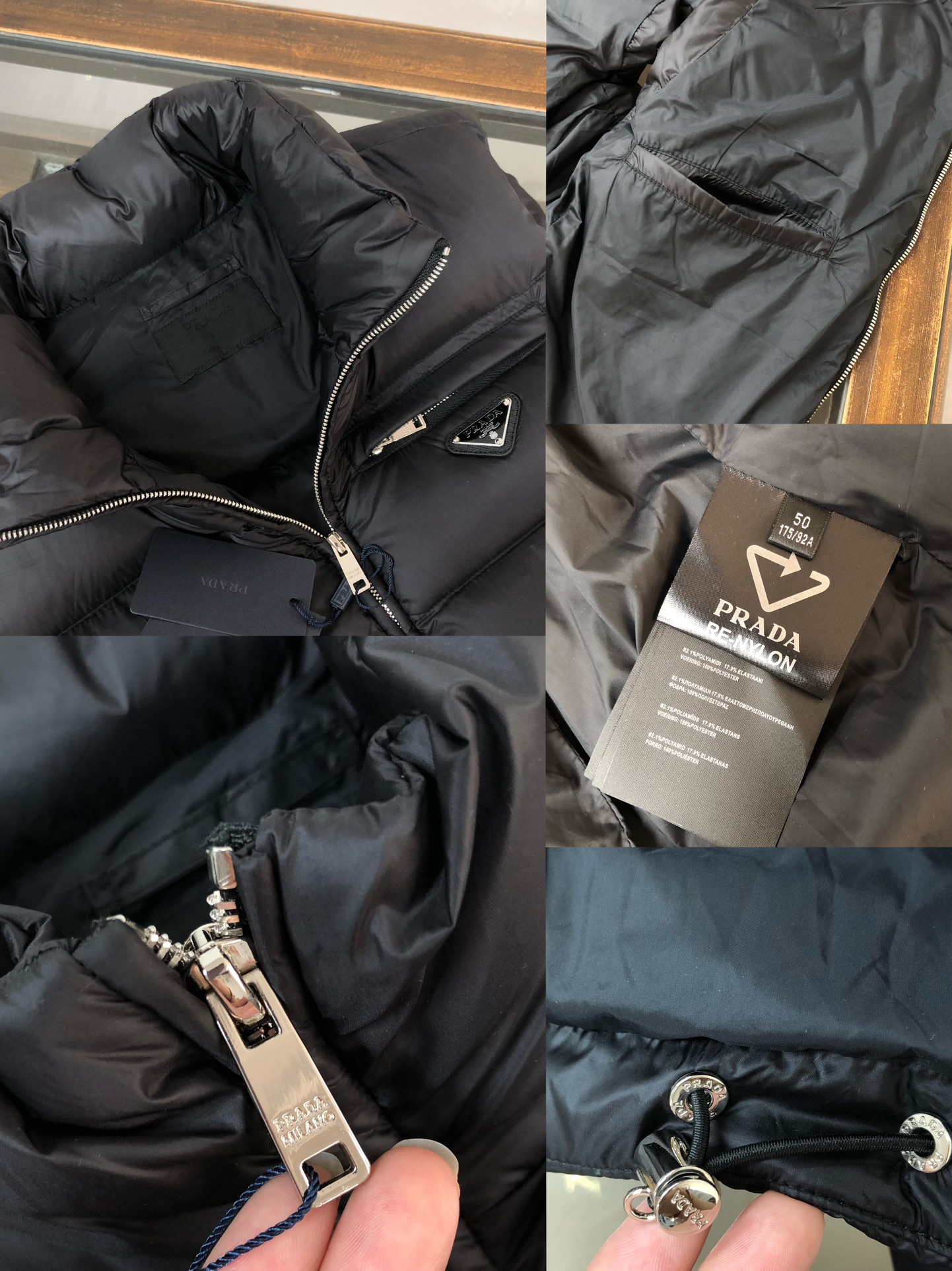 新款上架🎬🔥PRADA 普拉达 25秋冬最新羽绒马甲 重磅牛货🐮 年度最为昂贵的一款羽绒 同质GT的品控