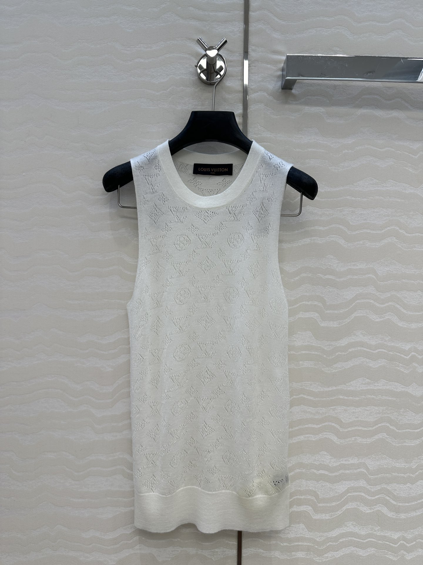 独家首发❤️原单品质！Monogram花㚏针织两件套！气质小圆领背心搭配圆领短款小开衫。18针瑞士机重工