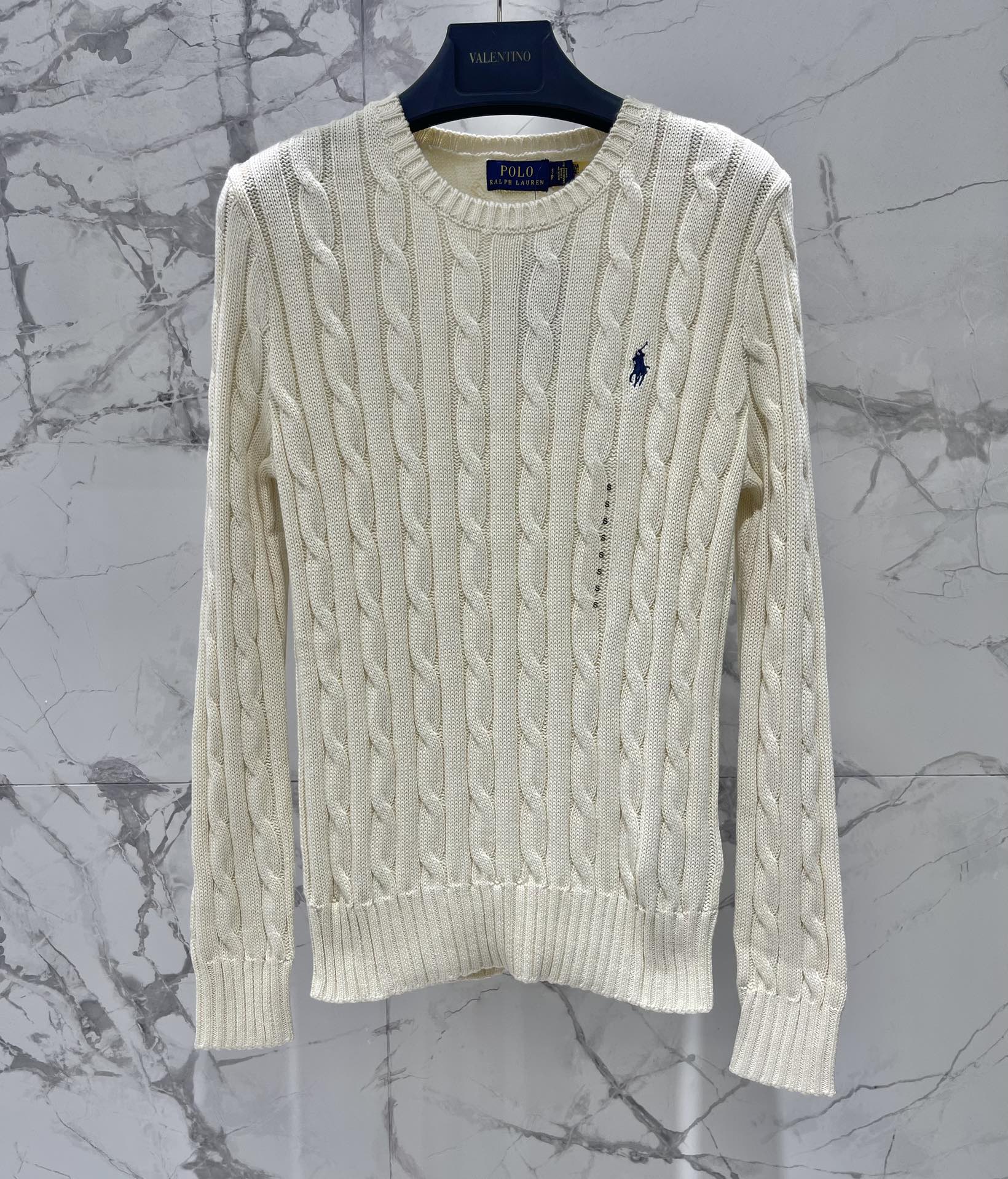 Polo * 拉夫劳伦经典版绞花编结针织毛衫绞花编结的设计，复古又经典，满满的质感扑面而来。每一处绞花都