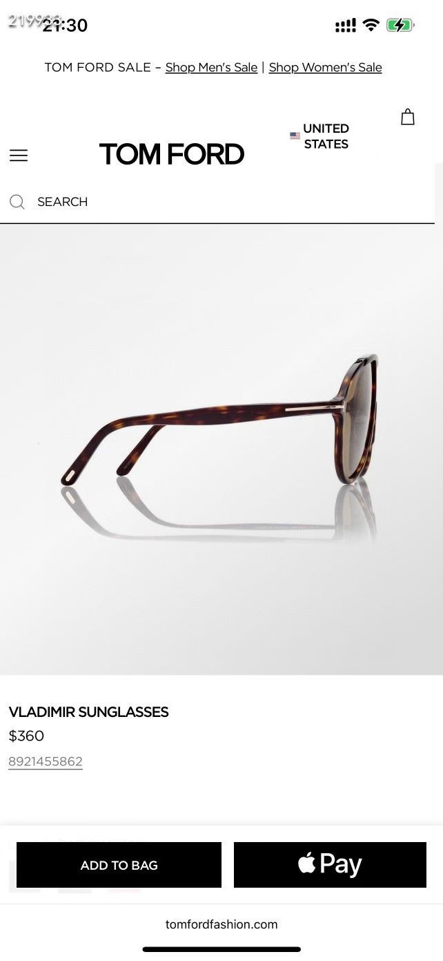 ‼️ 官网图 𝑻𝒐𝒎 𝑭𝒐𝒓𝒅 oversizedMod：FT1211100% UV PROTECTIO