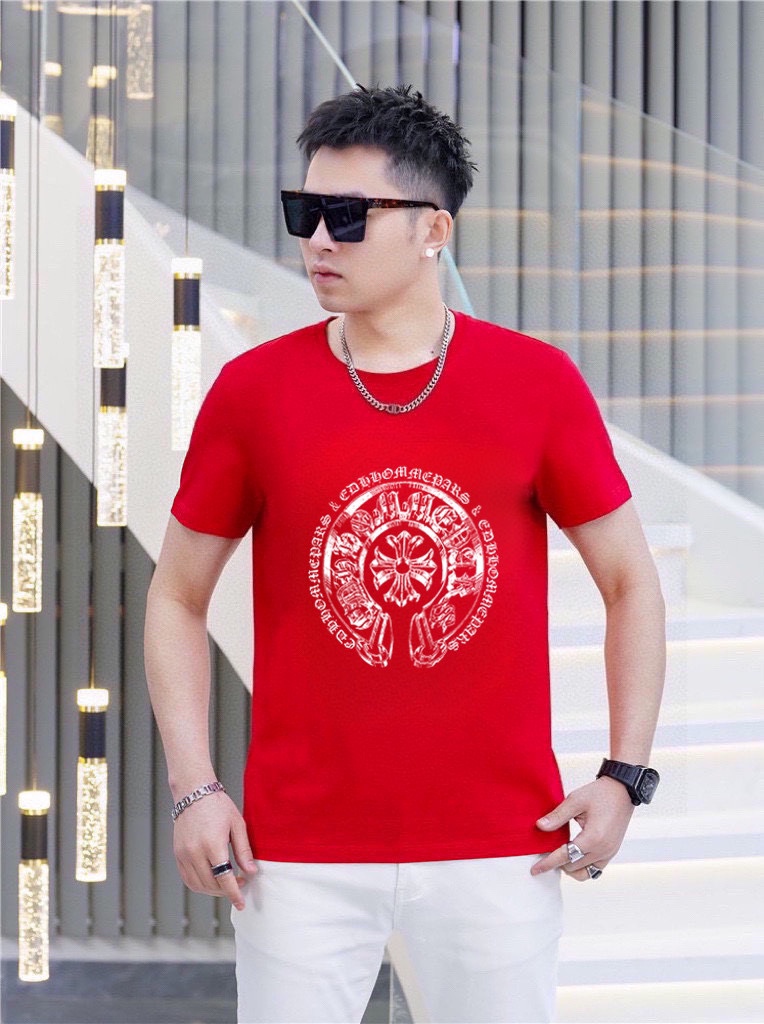 Chrome Hearts 品牌【ChampionHearts 克罗心】(胖子福音) 男士休闲短袖T恤