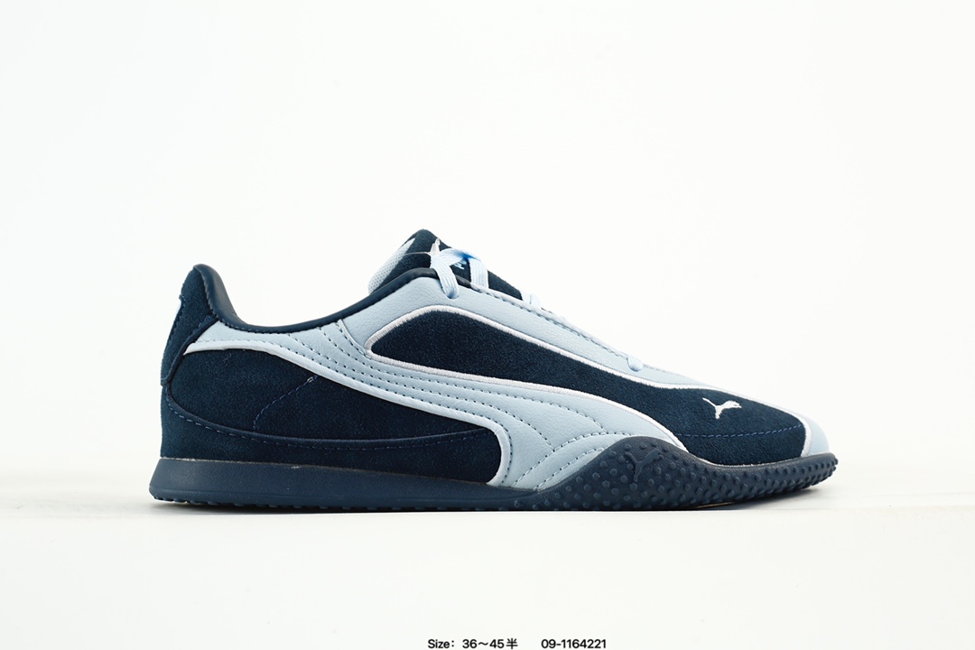 💰110
✅PUMA Bella V2 Leather彪马 舒适 低帮生活休闲德训薄底鞋
货号:404709-02
尺码:35.5 36 37 37.5 38 38.5 39 40 40.5 41 42 42.5 43 44 45
编码：09-1164221
