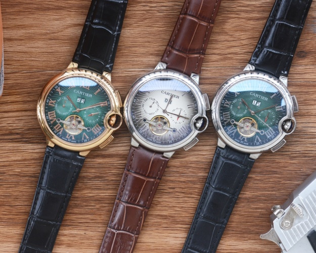 Cartier Men's Multifunction Automatic Mechanical Wristwatch - Elegant Design 7 Cartier Men's Multifunction Automatic Mechanical Wristwatch - Elegant Design