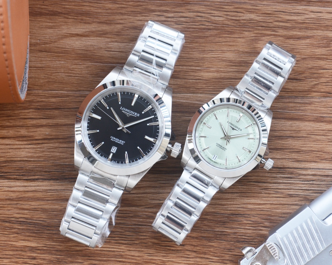 Longines Conquest VHP Blue Dial Stainless Steel Watch Couple Quartz Wristwatch 5 i1757593554 1540 3