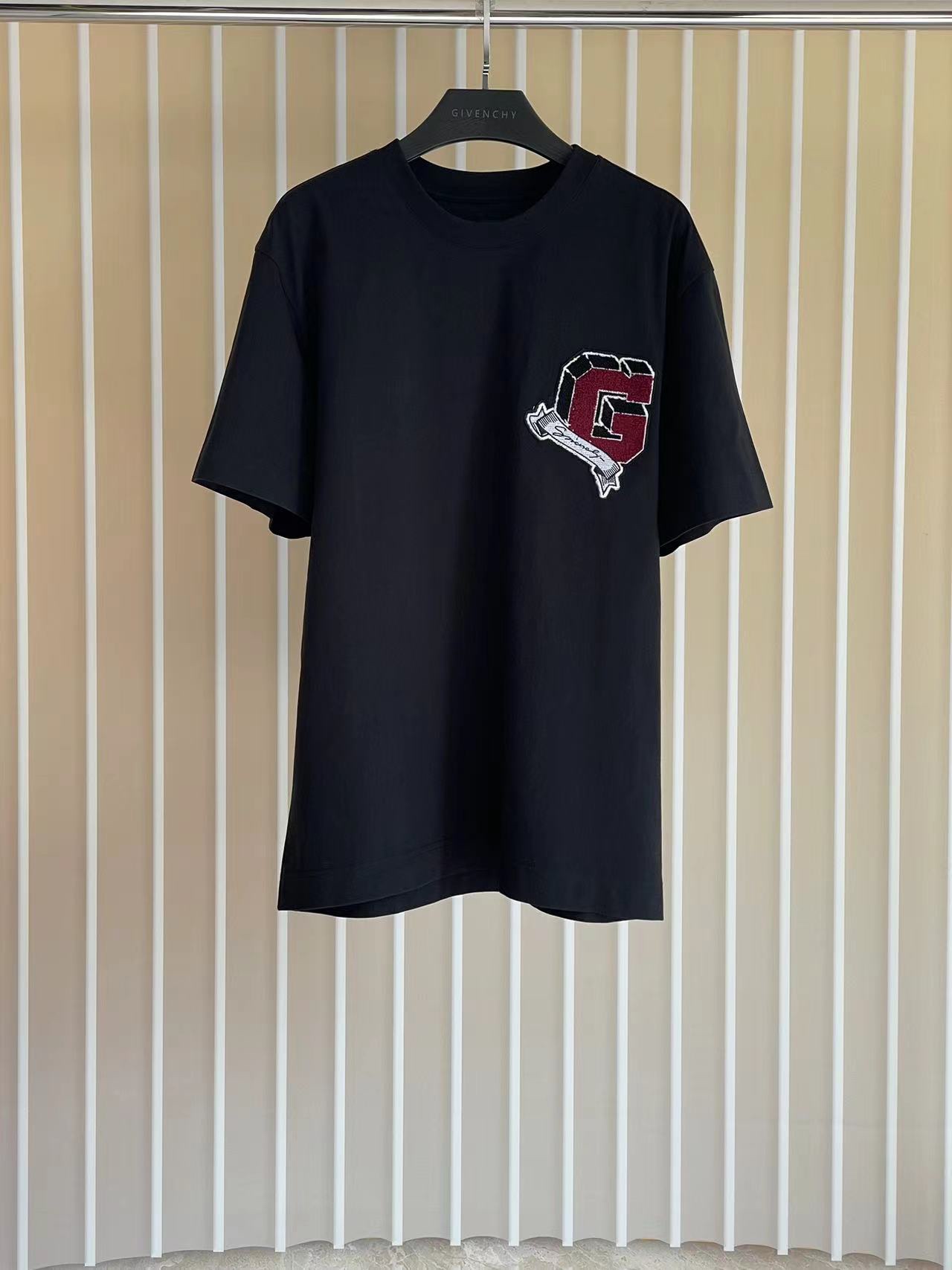 G V C 25/SS Camiseta G con bordado tridimensional 200 gramos de material de algodón de doble capa Versión sup…