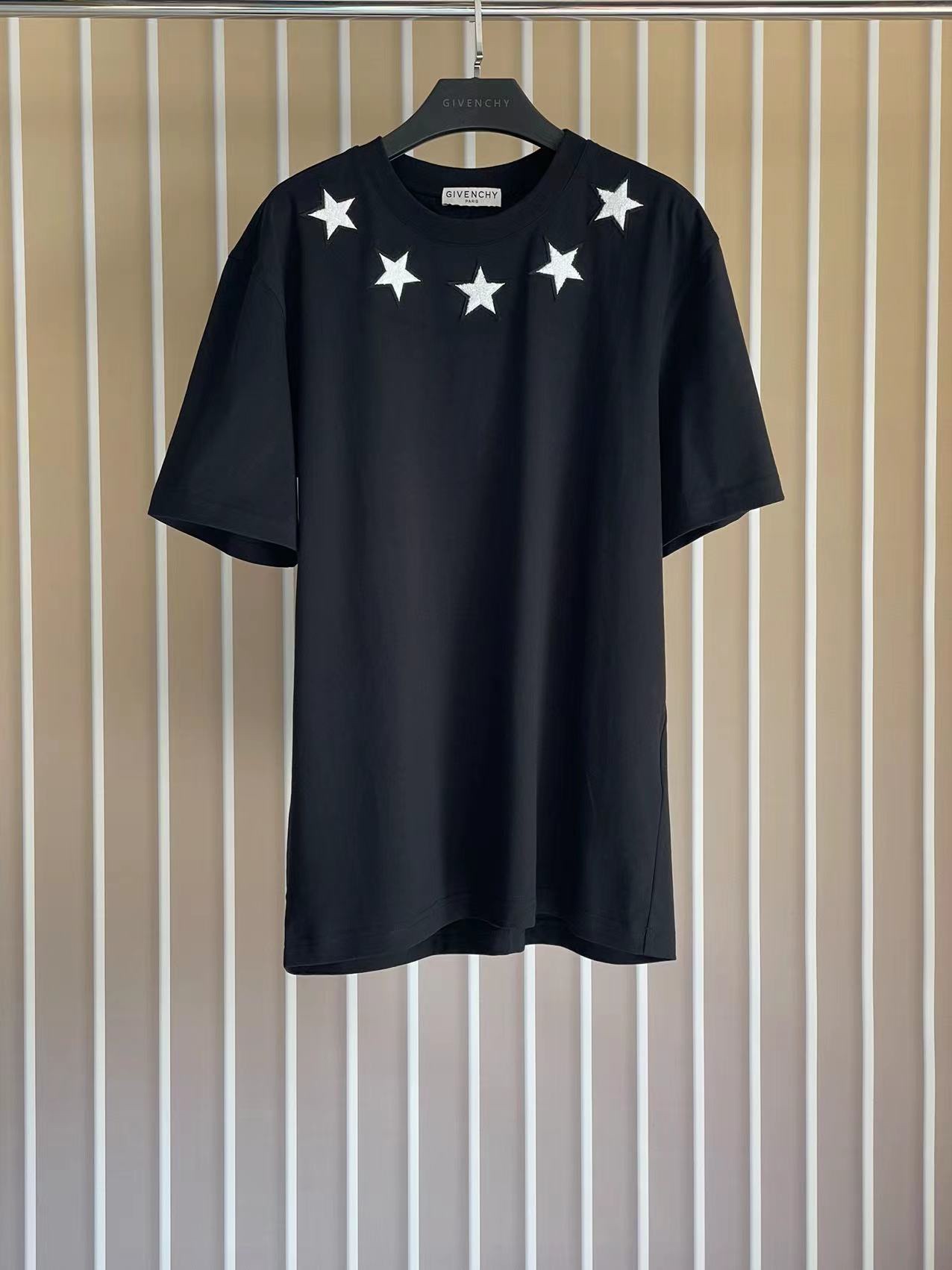 GVC 25/SS clásico cinco estrellas ⭐️Camiseta 200 gramos de algodón material de doble capa versión superior X S S Ｍ L X …