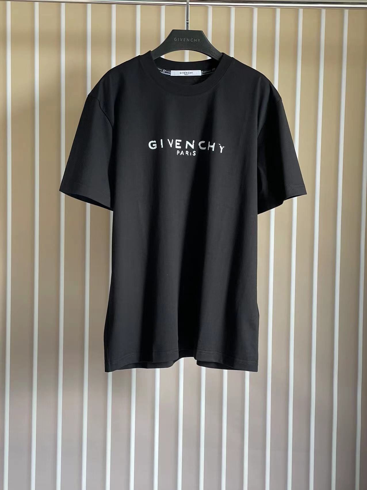 Camiseta clásica con letras incompletas GVC 25/SS 200 gramos de material de algodón de doble capa versión superior X S …