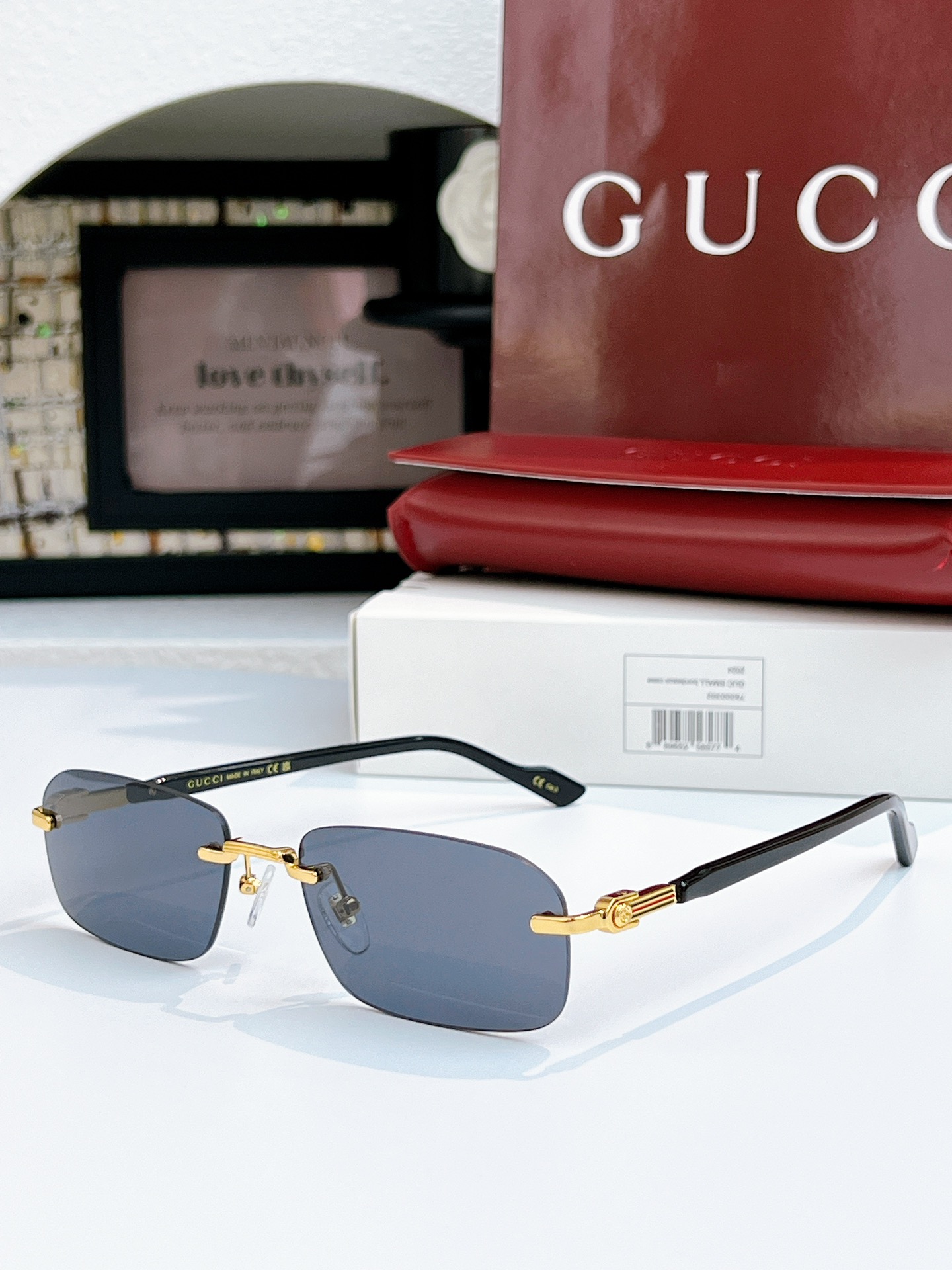 GUCC* MODEL：GG1221 SIZE：56-16-140 🉐125