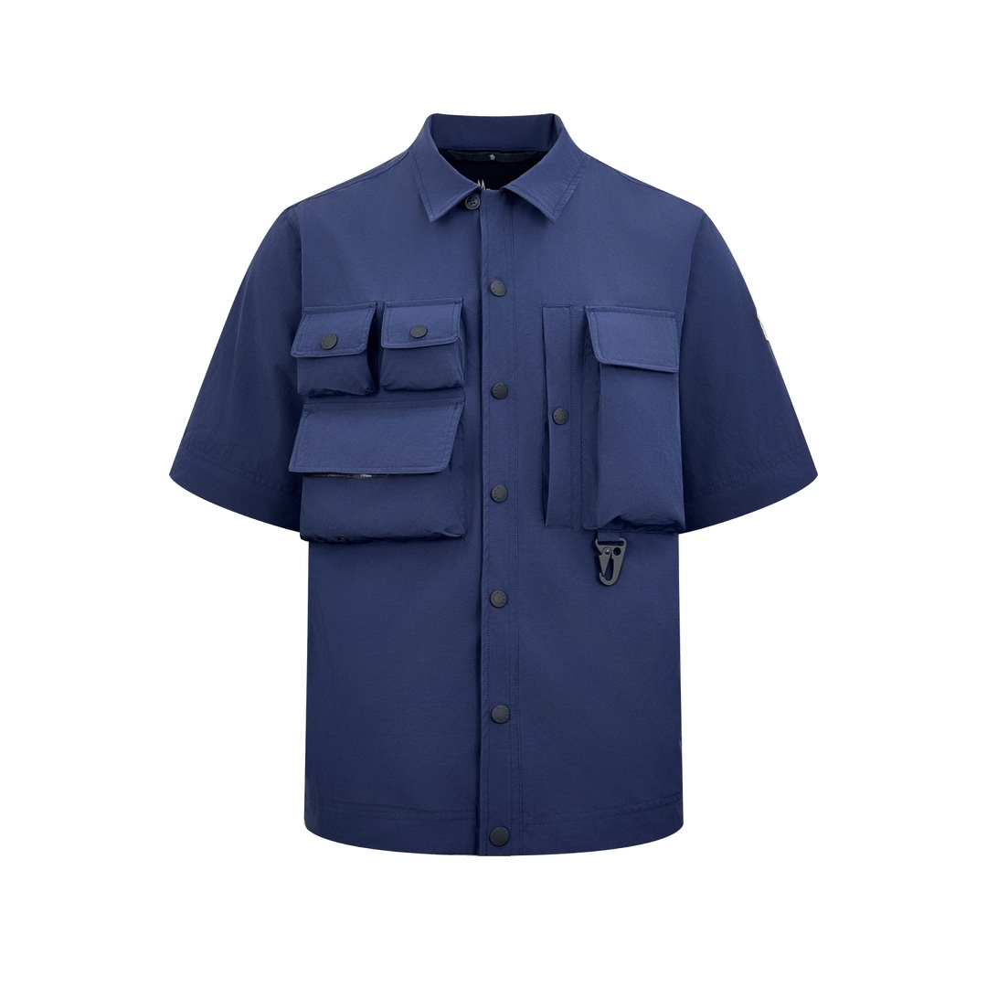 【可拆卸成短袖】Moncler Grenoble 多功能户外夹克（蓝色）