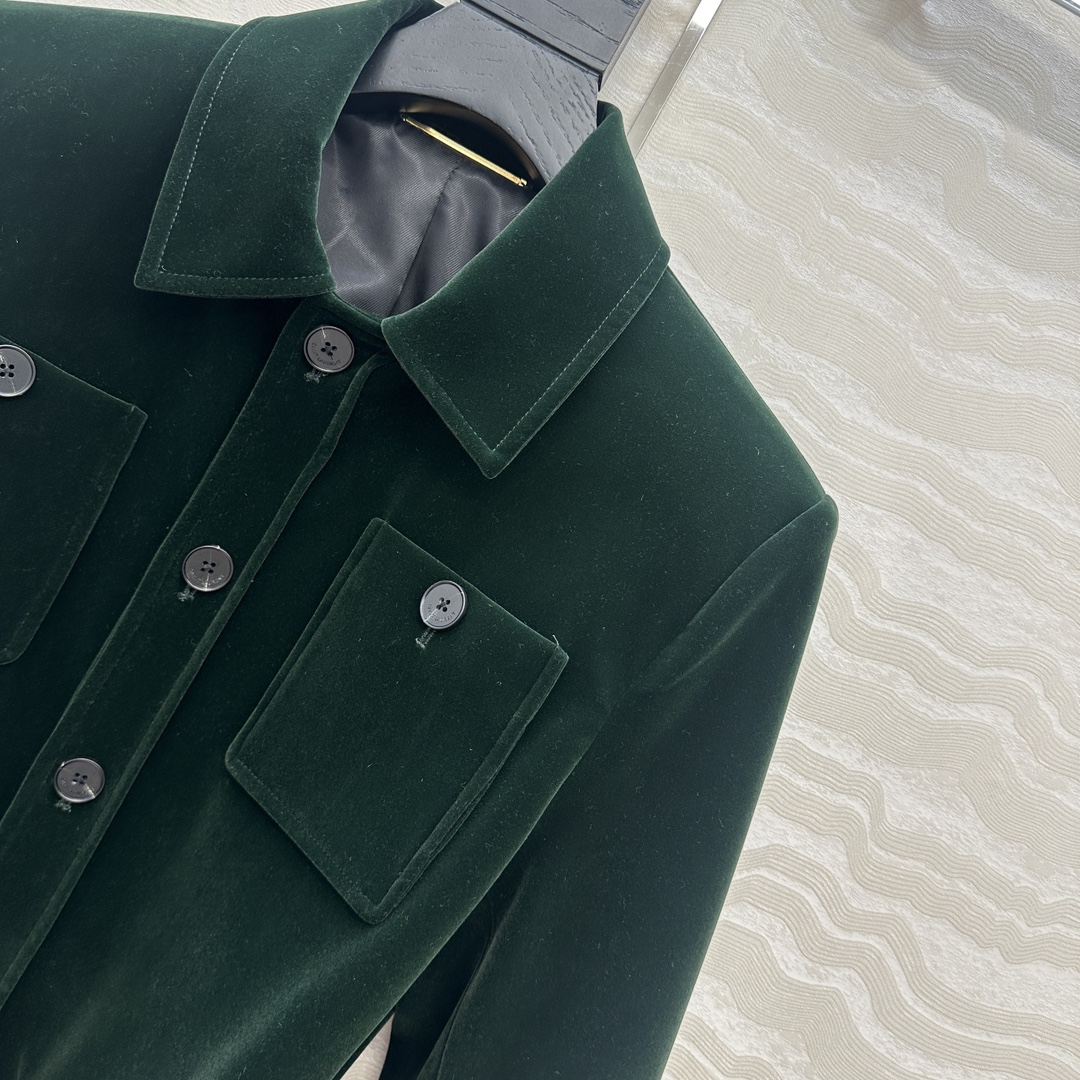 独家首发❤️原单品质，slP🆕高智感穿搭！宋佳同款！时髦精丝绒西装夹克外套！猎装夹克工装口袋，极简主义立