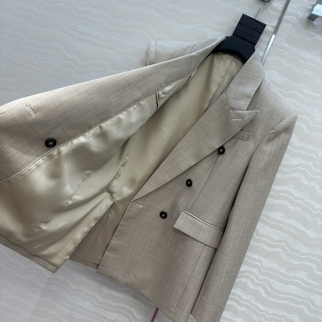 独家首发！原单品质❤️slP🆕高智感穿搭！宋佳，宋妍霏同款。潇洒帅气的高级羊毛大西装！进口羊毛混纺面料挺