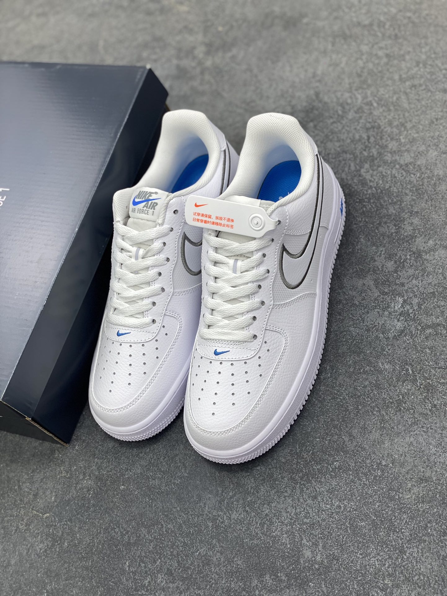 图片[8]-Air Force 1 Nike Low 米色 原楦头原纸板 打造纯正空军版型 专注外贸渠道 全掌内置蜂窝气垫 #原盒配件 原厂中底钢印、拉帮完美 货号：IB7677-100 尺码：36 36.5 37.5 38 38.5 39 40 40.5 41 42 42.5 43 44 44.5 45-选品中心