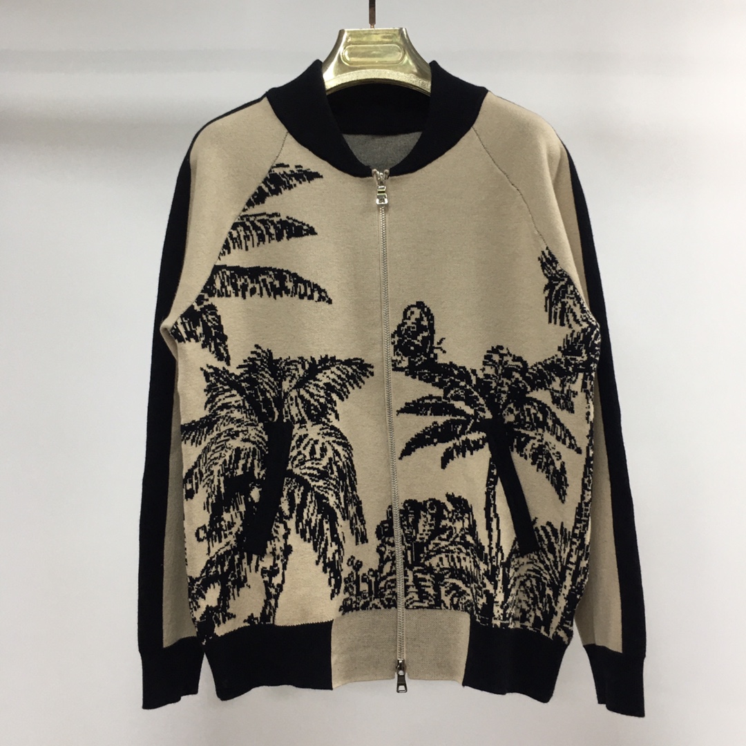 NO:517587,0271 Dijia autumn and winter new jungle double-head zipper pocket knitted jacket SML apricot color, dior, jackets & coats,alexander wang198609090271 迪家秋冬新款丛林双头拉链口袋针织外套 SML 杏色,,dior,jackets & coats,alexander wang,Women's clothing