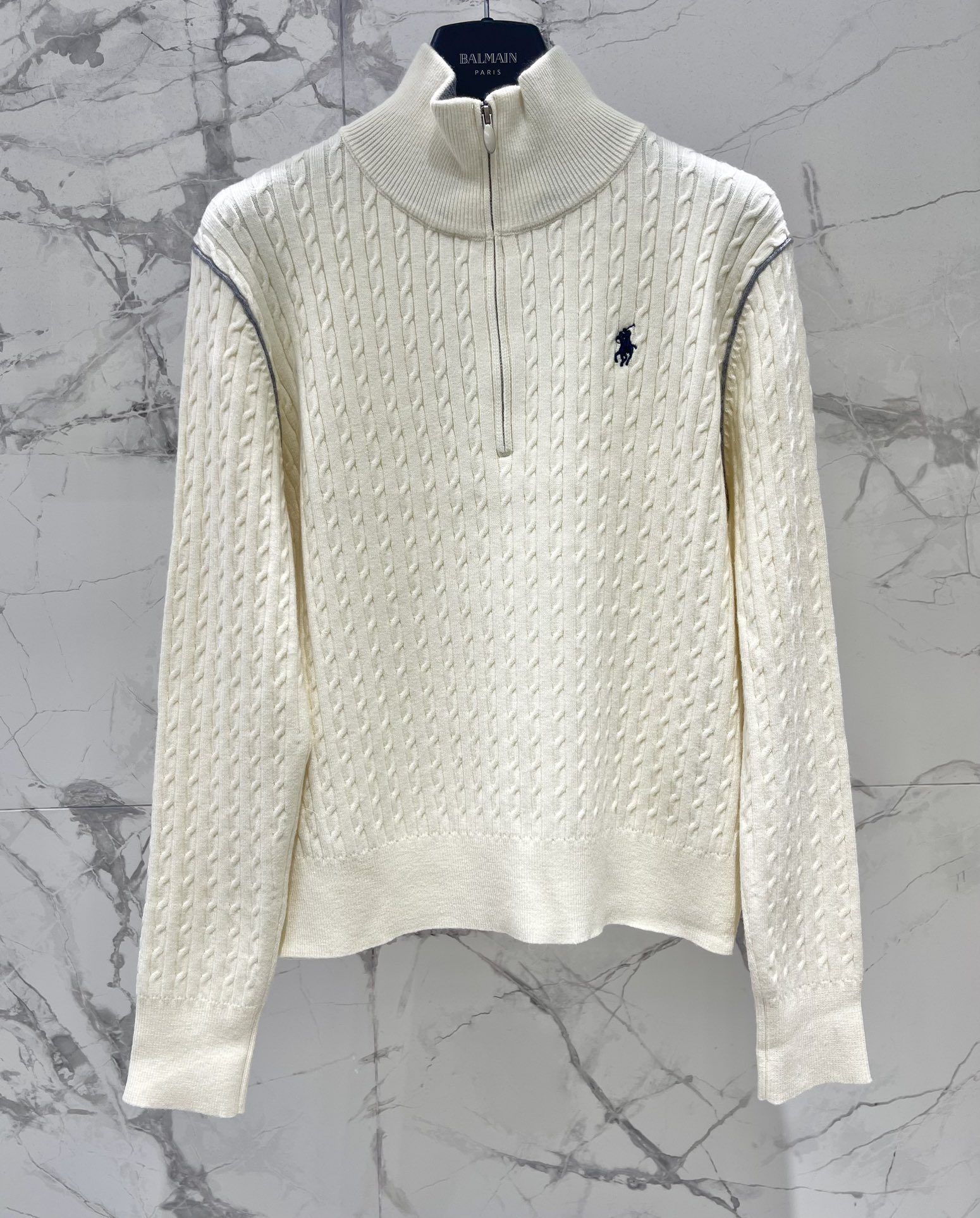 Polo * 拉夫劳伦秋季罗纹针织衫秋天第一件心动单品必须安利给你们👇🏻Polo和拉夫劳伦联名的这款罗纹