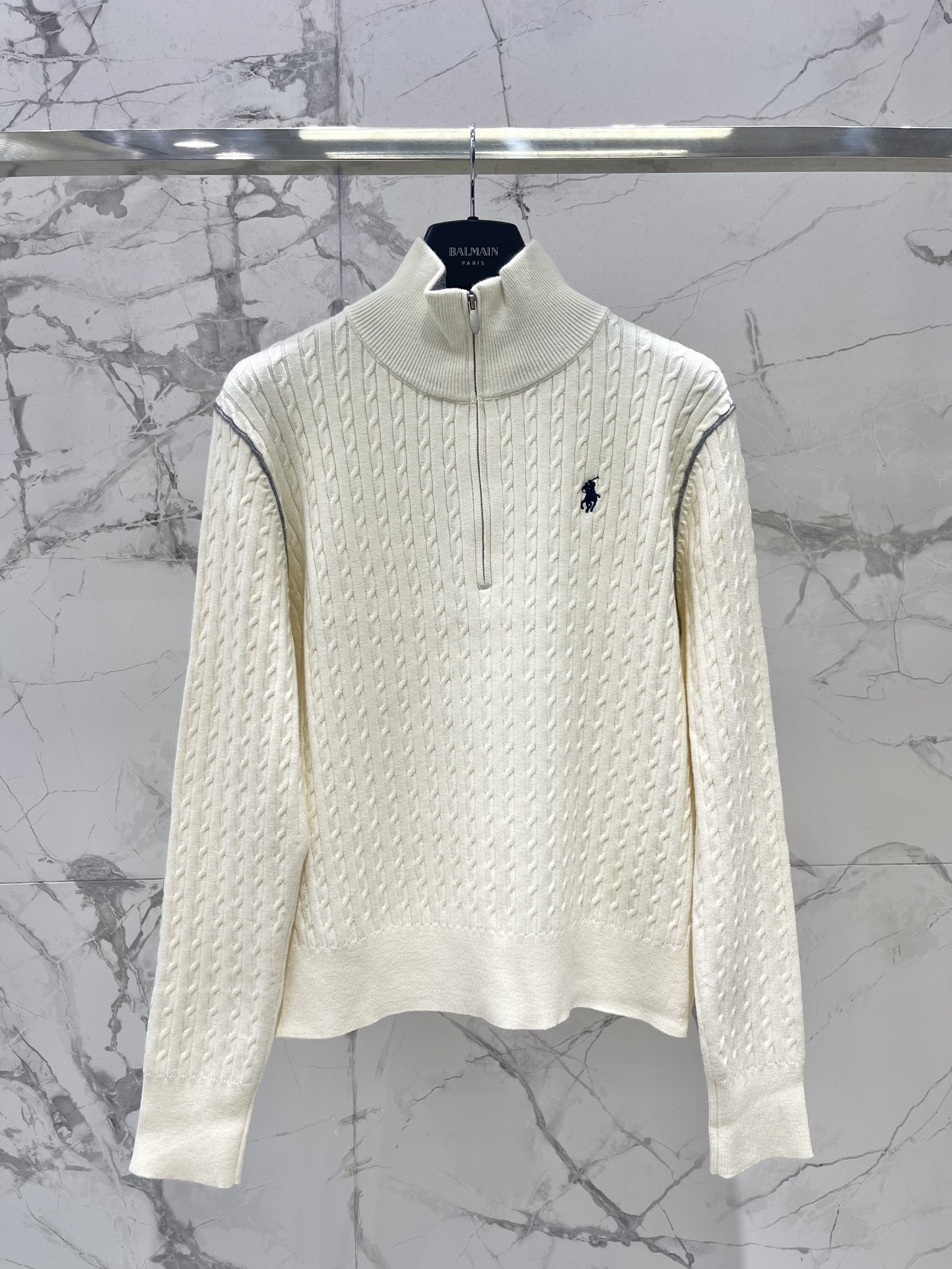 Polo * 拉夫劳伦秋季罗纹针织衫秋天第一件心动单品必须安利给你们👇🏻Polo和拉夫劳伦联名的这款罗纹