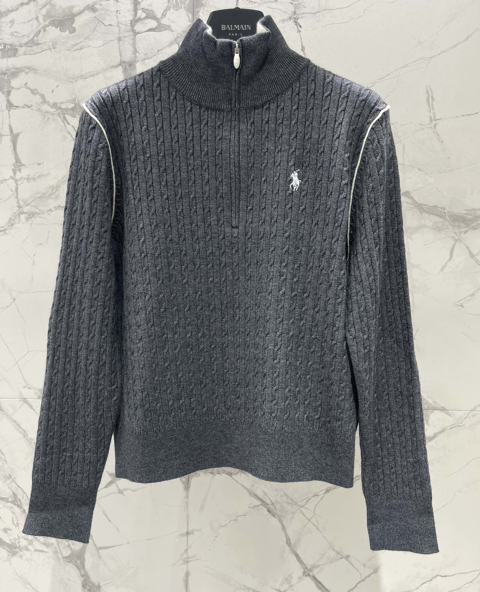 Polo * 拉夫劳伦秋季罗纹针织衫秋天第一件心动单品必须安利给你们👇🏻Polo和拉夫劳伦联名的这款罗纹