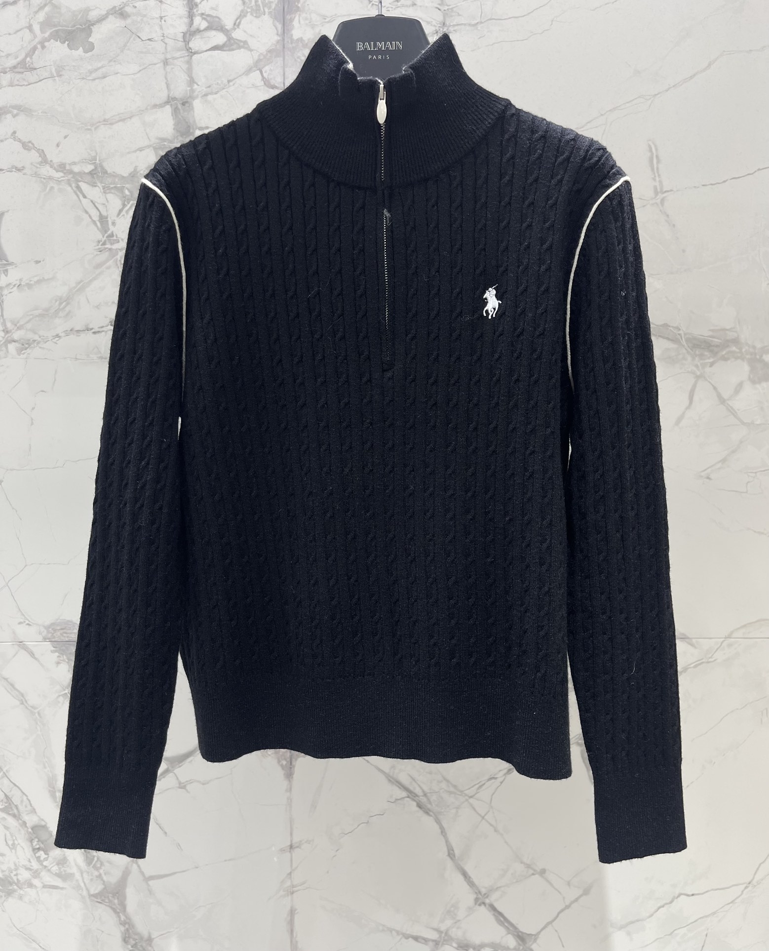 Polo * 拉夫劳伦秋季罗纹针织衫秋天第一件心动单品必须安利给你们👇🏻Polo和拉夫劳伦联名的这款罗纹