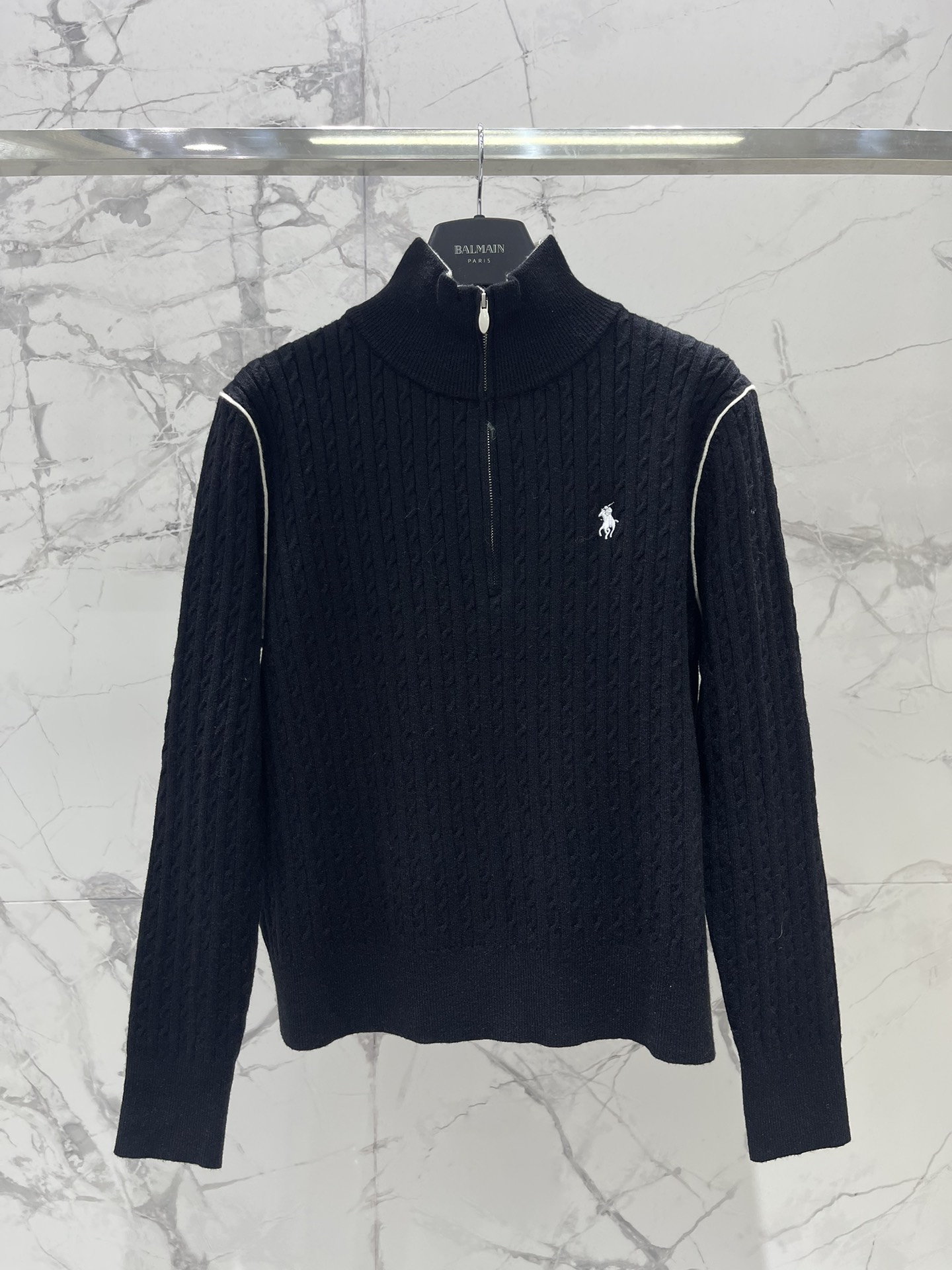 Polo * 拉夫劳伦秋季罗纹针织衫秋天第一件心动单品必须安利给你们👇🏻Polo和拉夫劳伦联名的这款罗纹