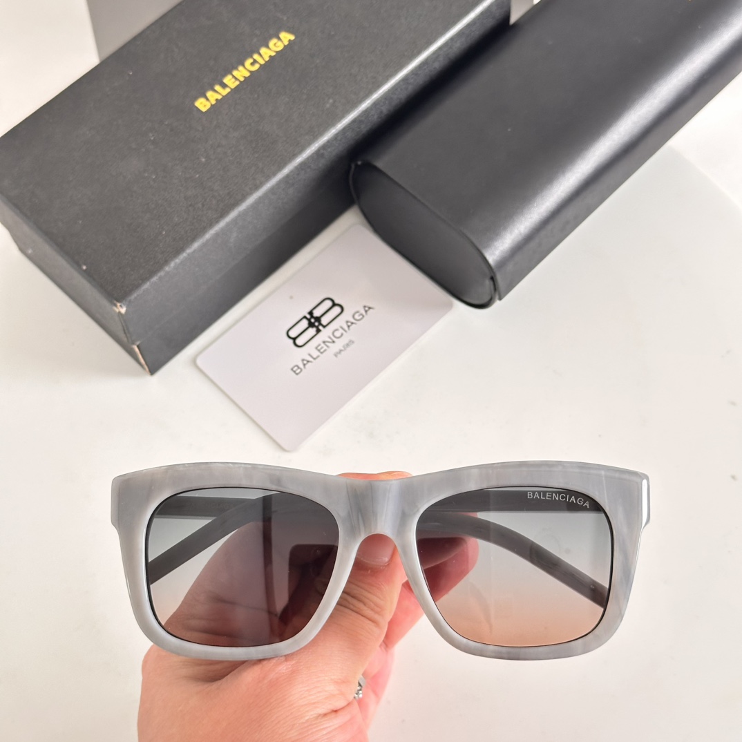Balenciaga Sunglasses Acetate Gray