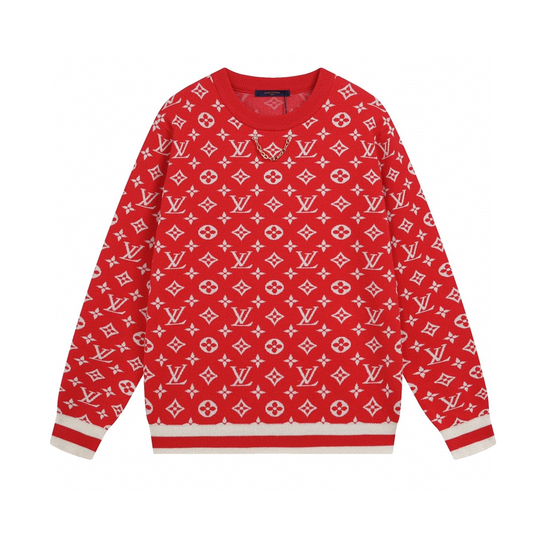 P220
T91#LV路易威登.采用了订织精梳羊毛面料。满身老花图案提花,视觉冲击力拉满。精选优质面料,手感柔软,细腻亲肤。做到保暖性与时尚感兼具,让你在秋冬中可随意搭配。
颜色:红色,黑色
码数:XS.S.M.L