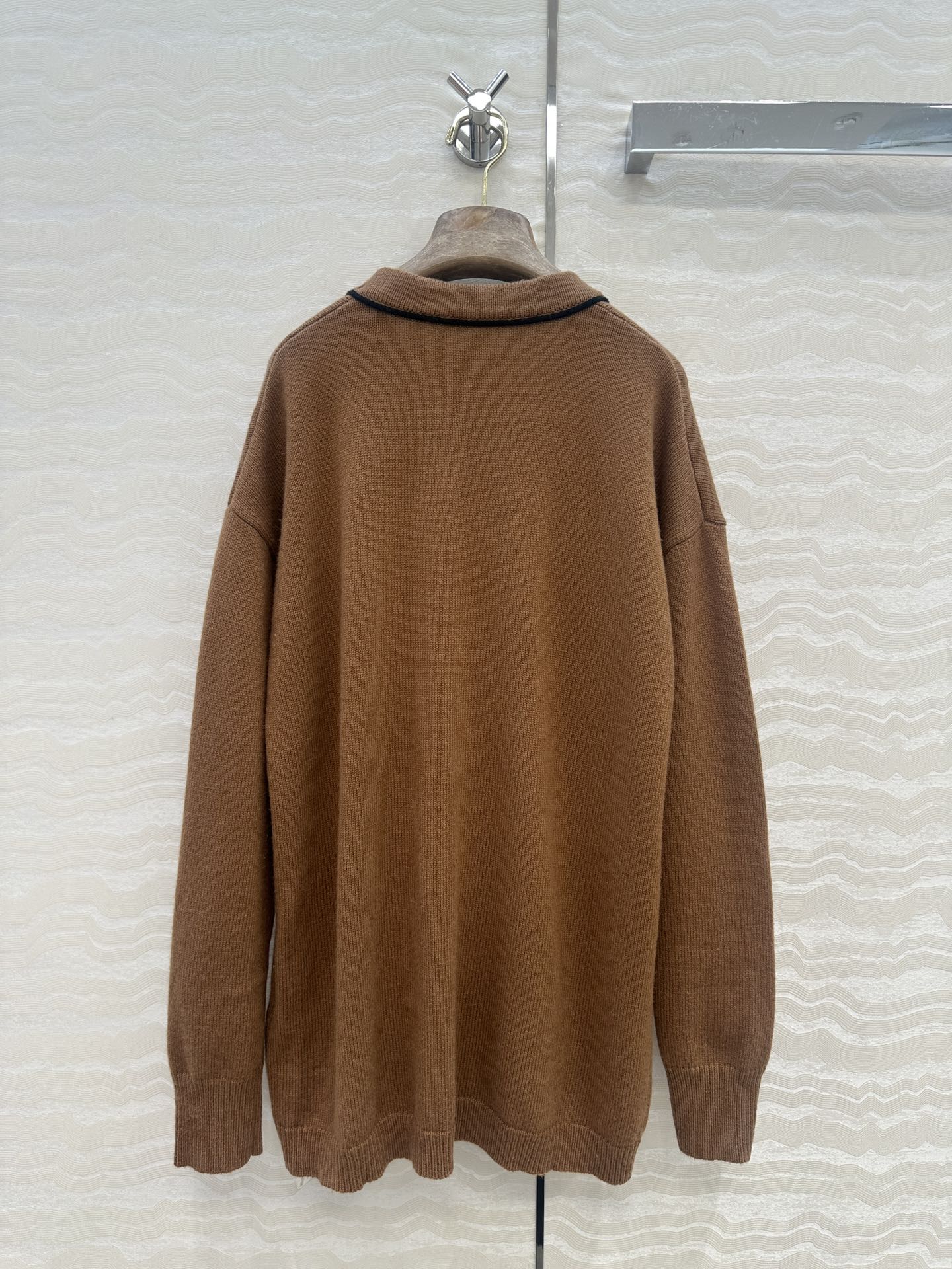 独家首发❤️原单品质，lP🆕高智感 老钱风穿搭气质羊毛V领大开衫外套！100%进口羊毛重磅克重纱线质感无