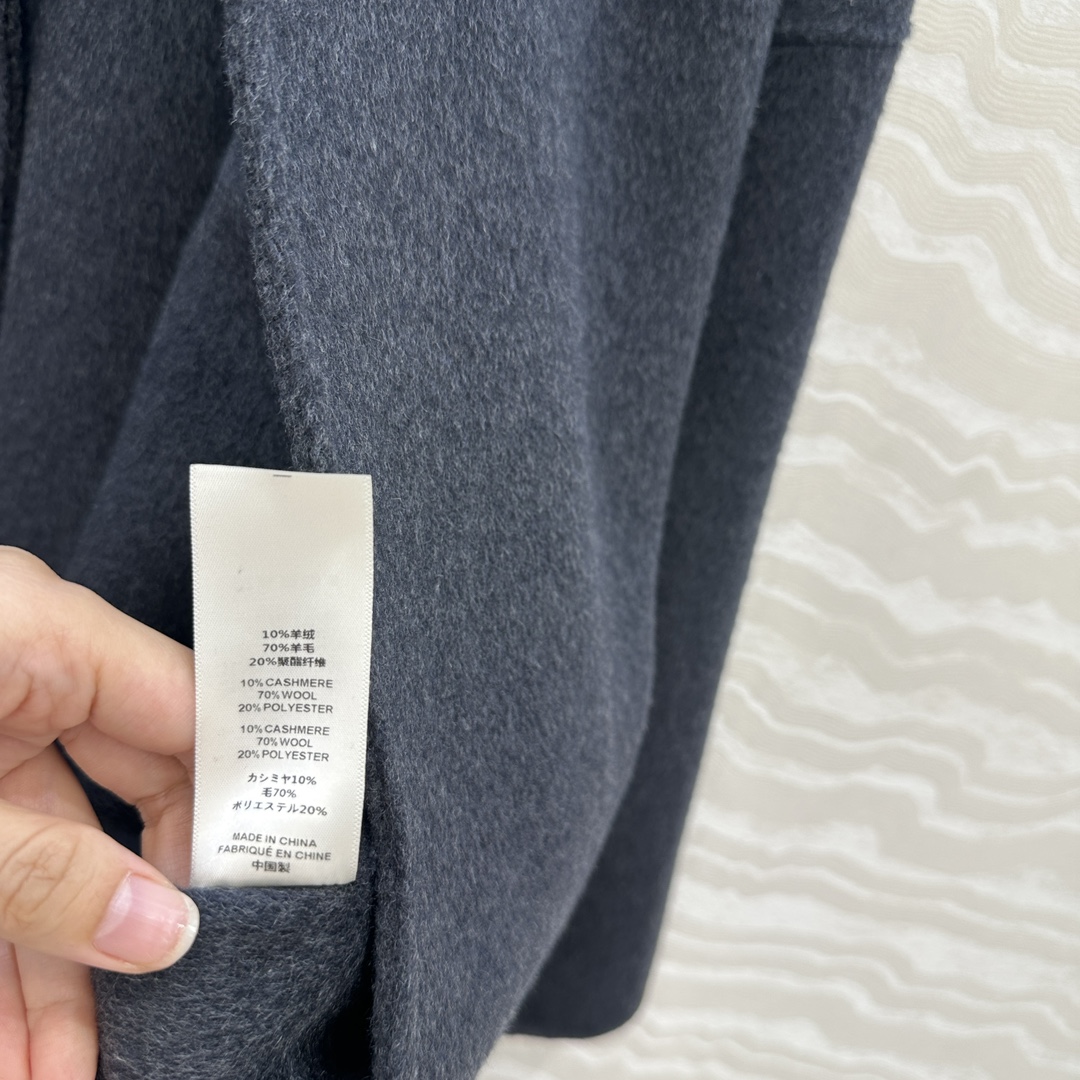 独家首发❤️高端品质！Riw风高智感穿搭！长期主义经典羊绒长款大衣外套！定制70羊毛10羊绒毛呢面料质感