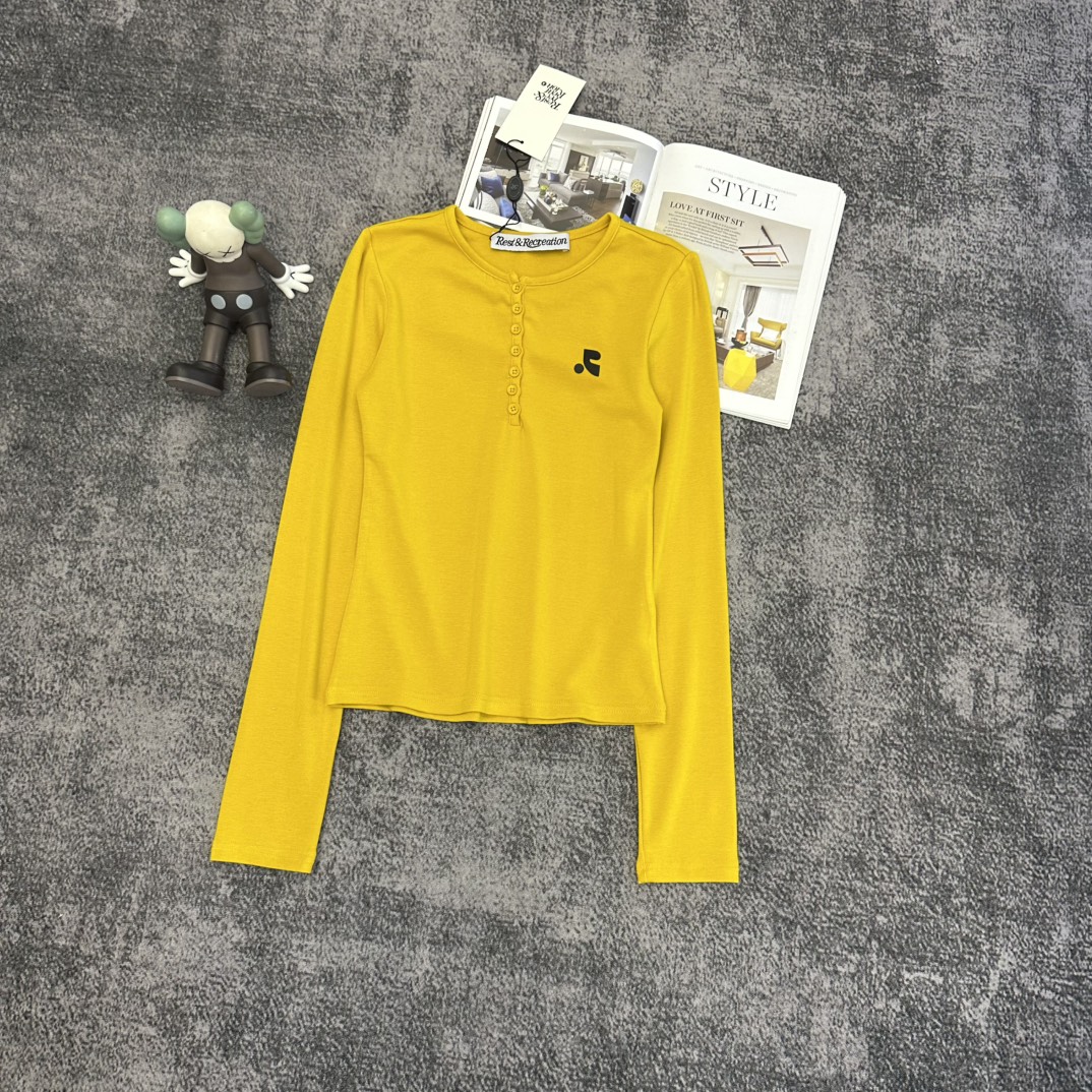 Women's Long Sleeve Top - Stylish & Comfortable (Gray, White, Black, Yellow) 5 i1757742464 1287 7