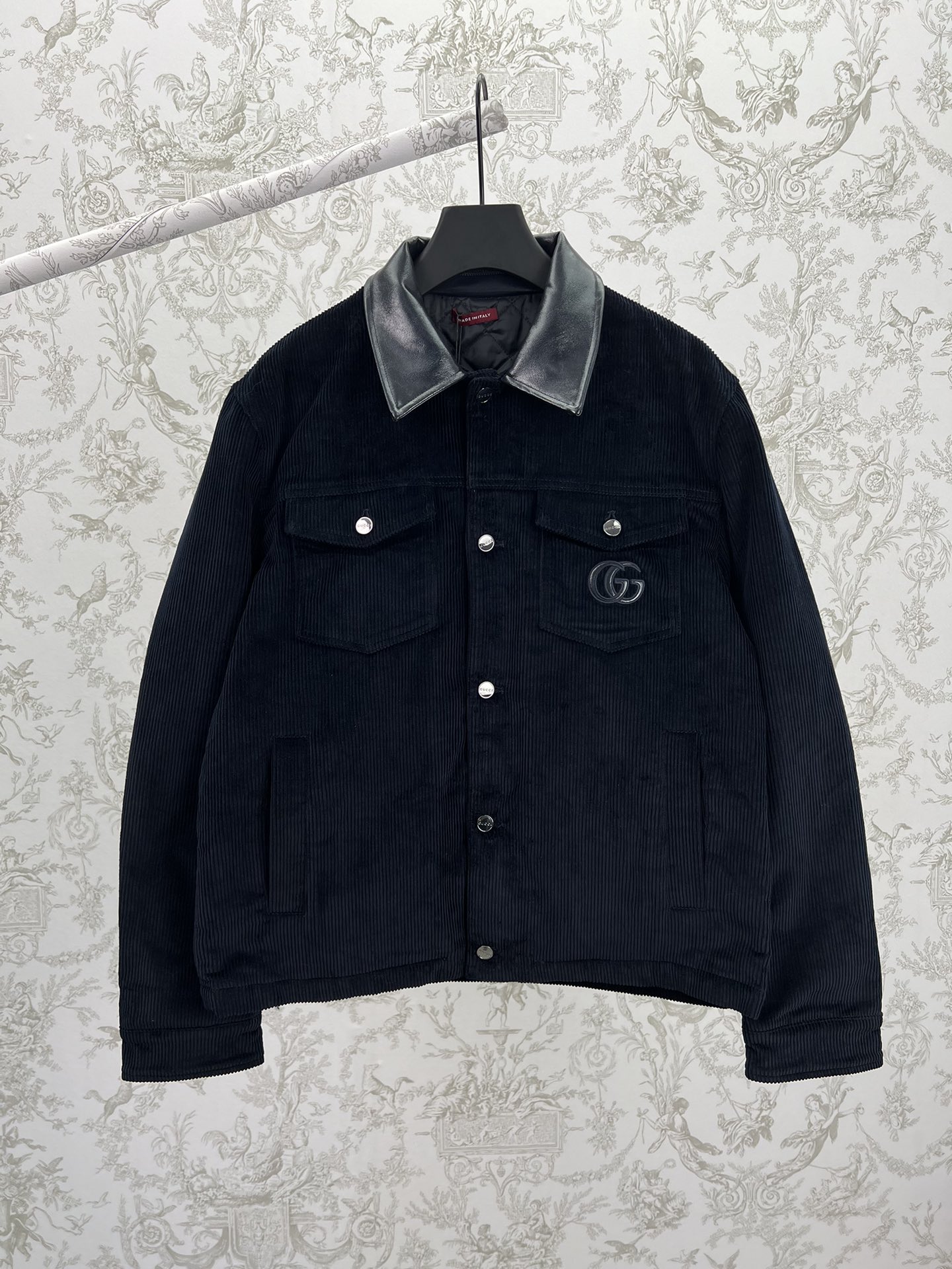 G家 25ss nueva temporada chaqueta con múltiples bolsillos y clásico logotipo de letras en el pecho, versión alta. Tallas…
