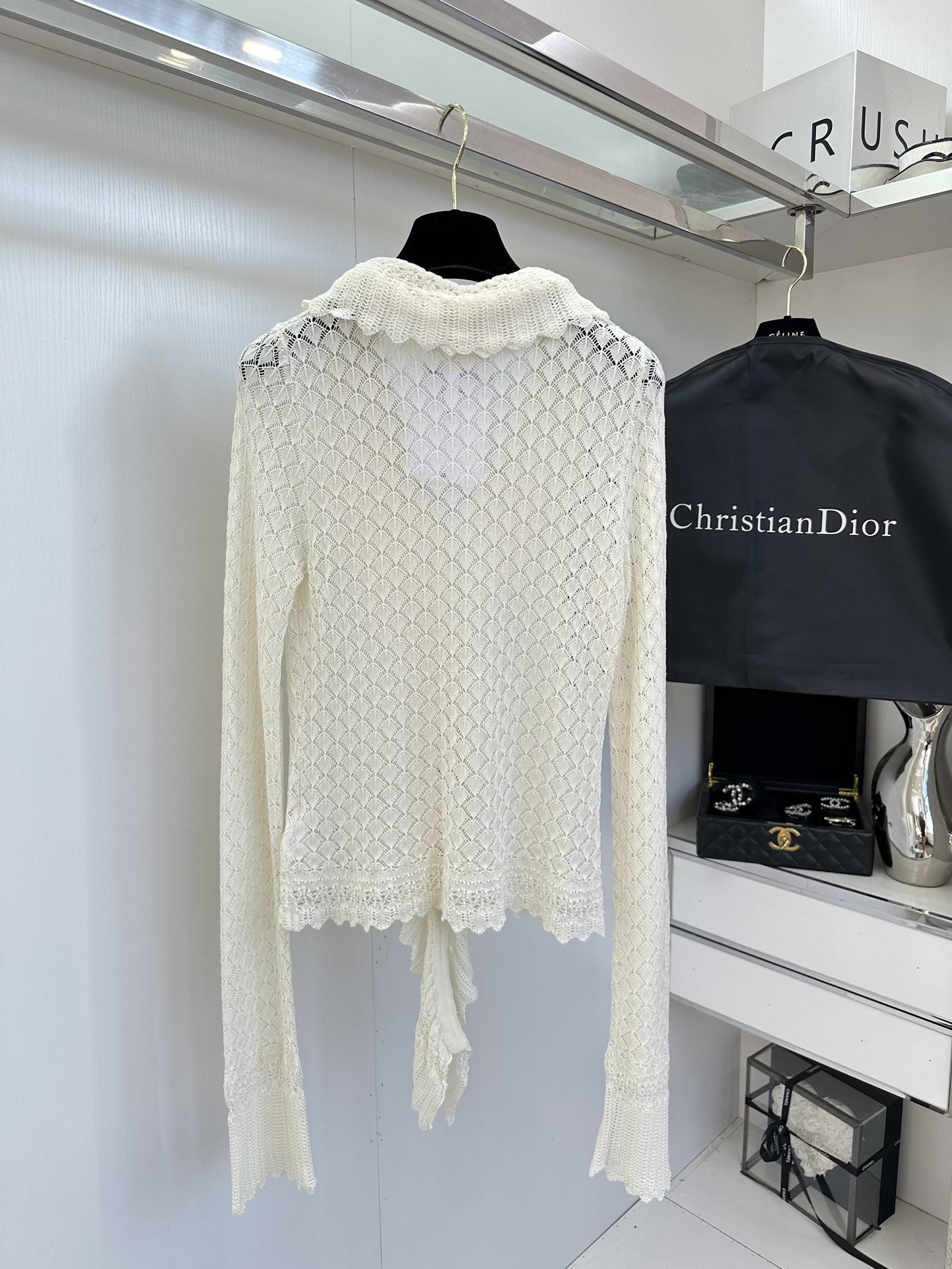 Elegant Hollow Knit Cardigan for Early Autumn Fashion 3 i1757919577 1282 1