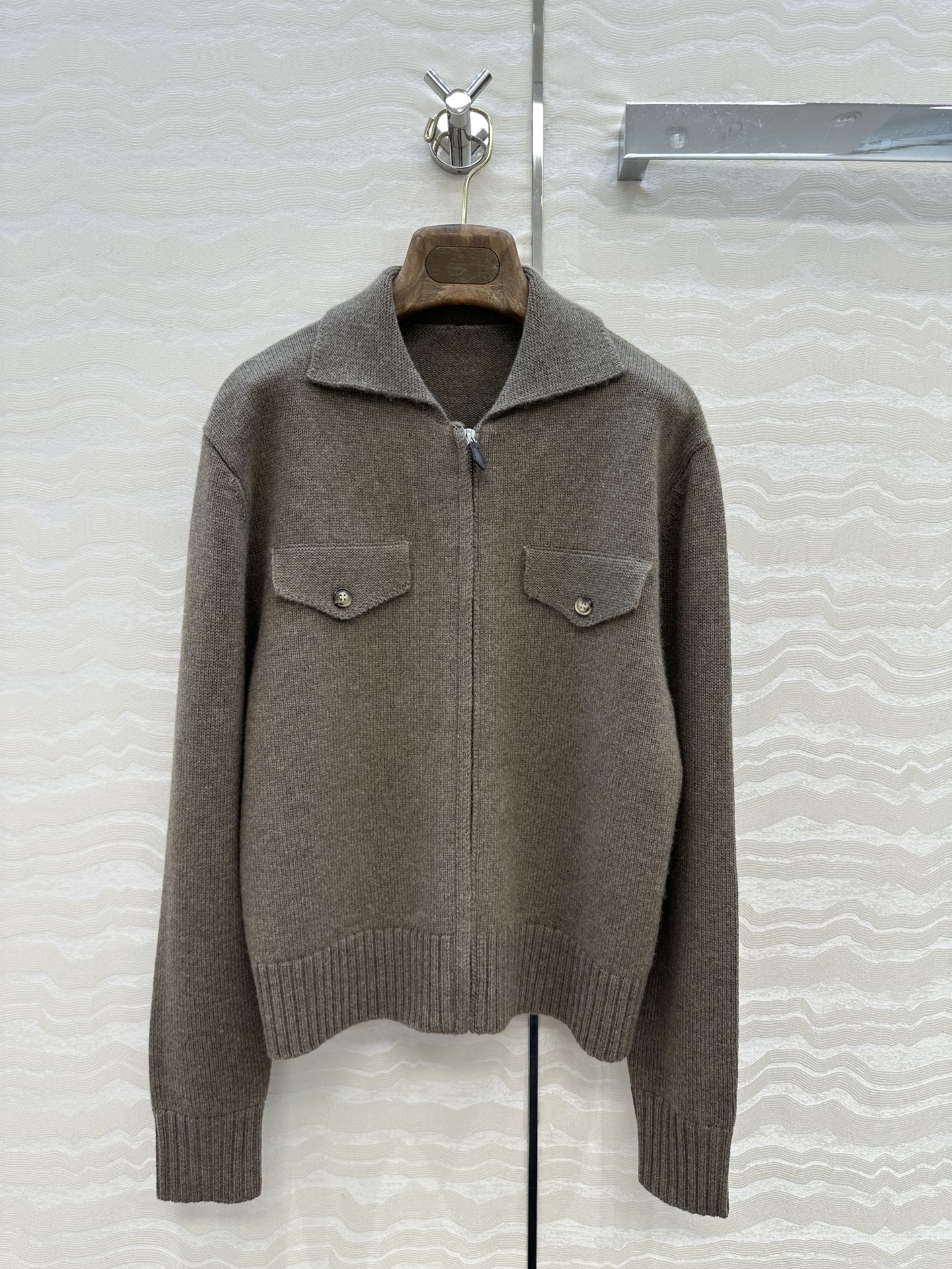 Elegant Women's Cashmere Blend Jacket - Versatile, Chic, and Comfortable 2 i1757958007 8660 0