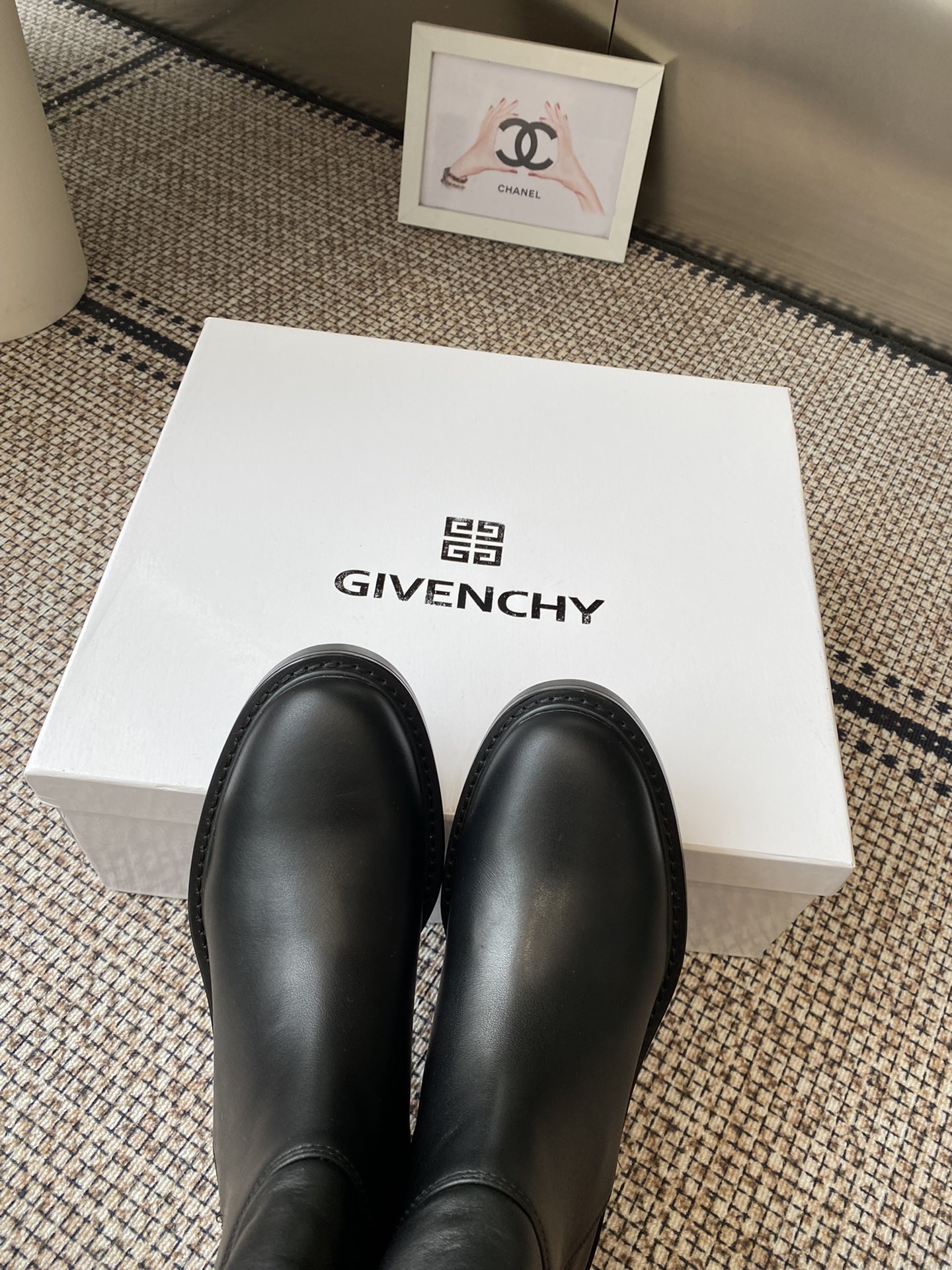 Givenchy Women's Black Leather Ankle Boots - Comfortable & Stylish 4 i1757966398 5608 2