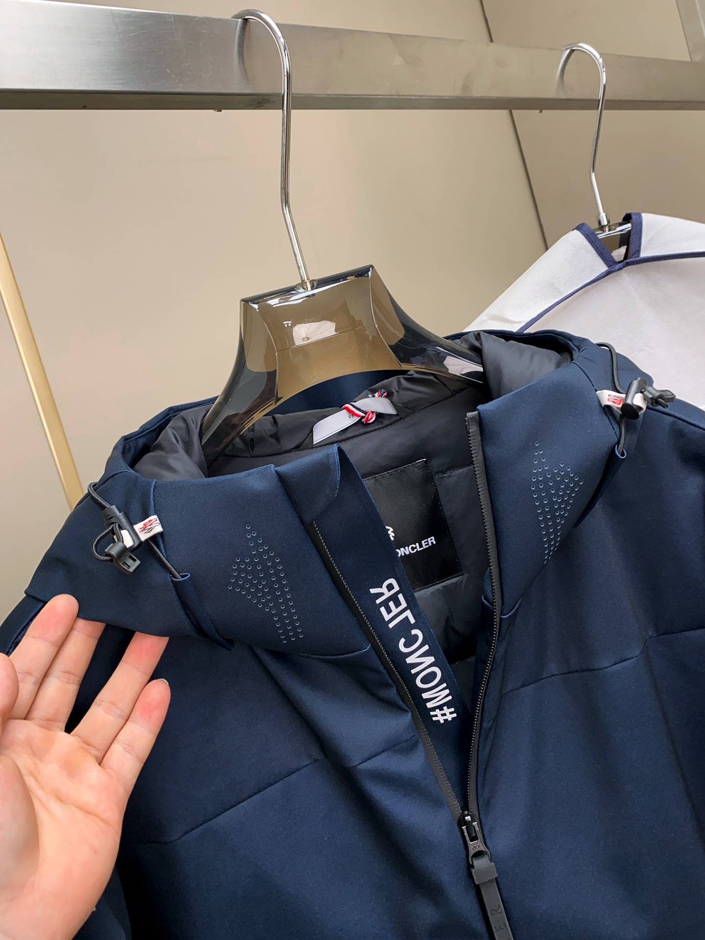 丈兰色设计细节特写镜头